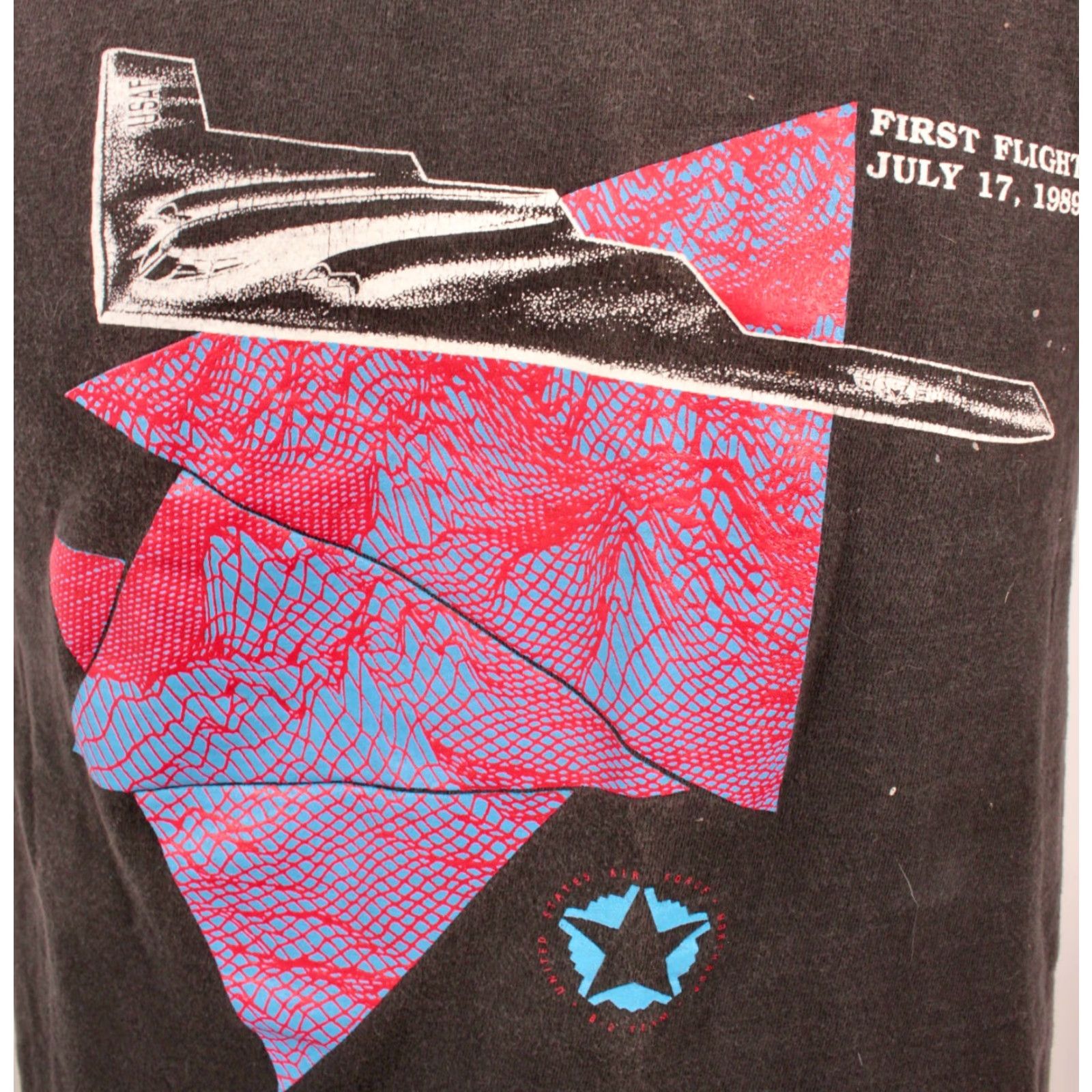 Vintage **VTG 80s Black Oneita Bomber TShirt Men's Sz S** User: **VTG 80s Black Oneita Bomber T-Shirt Men's Size S** Size US S / EU 44-46 / 1 - 3 Thumbnail
