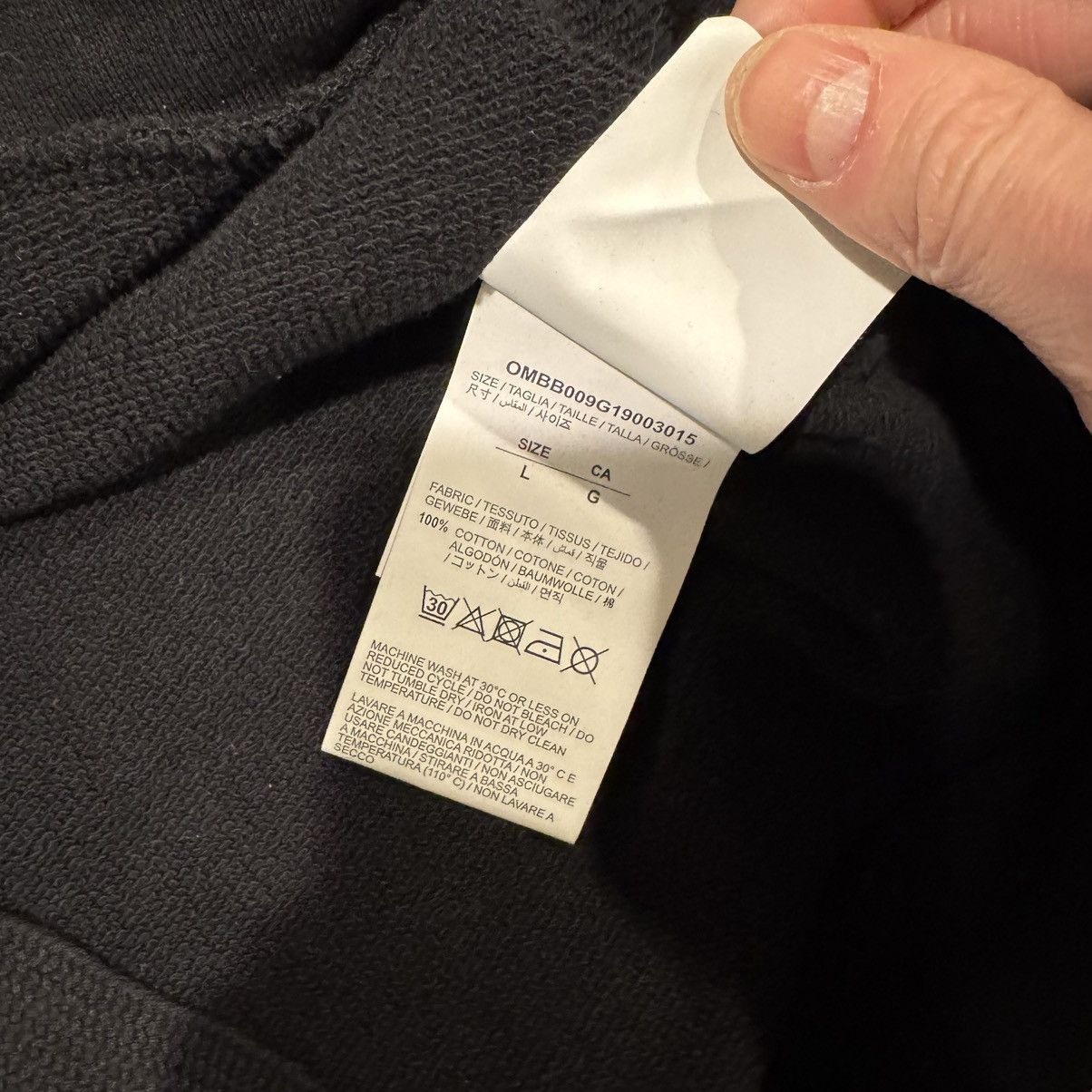 Off-White Off-White Virgil MCA Hoodie Size US L / EU 52-54 / 3 - 5 Thumbnail
