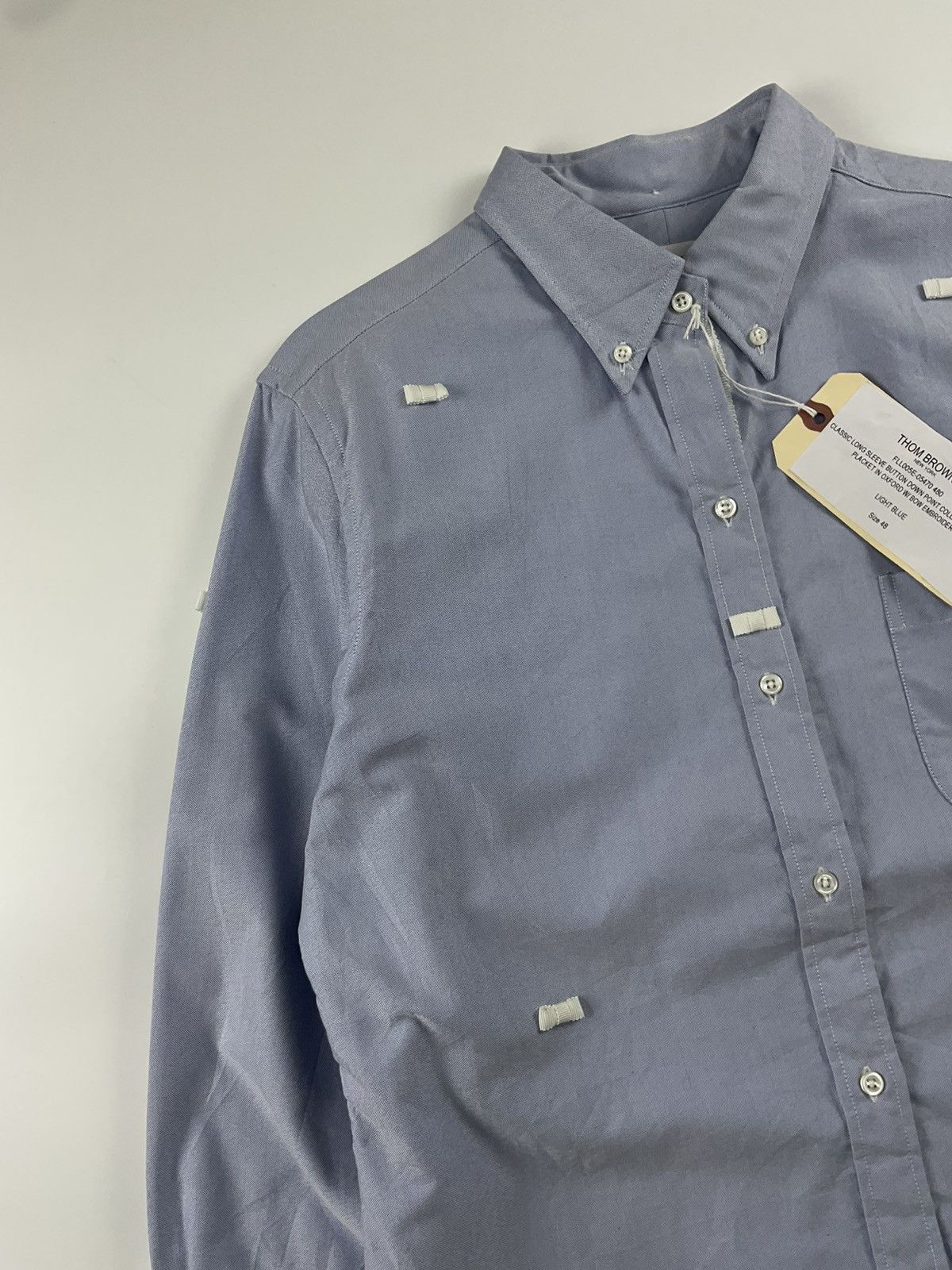 Thom Browne Thom Browne Bow Embroidered Shirt Size US M / EU 48-50 / 2 - 3 Thumbnail