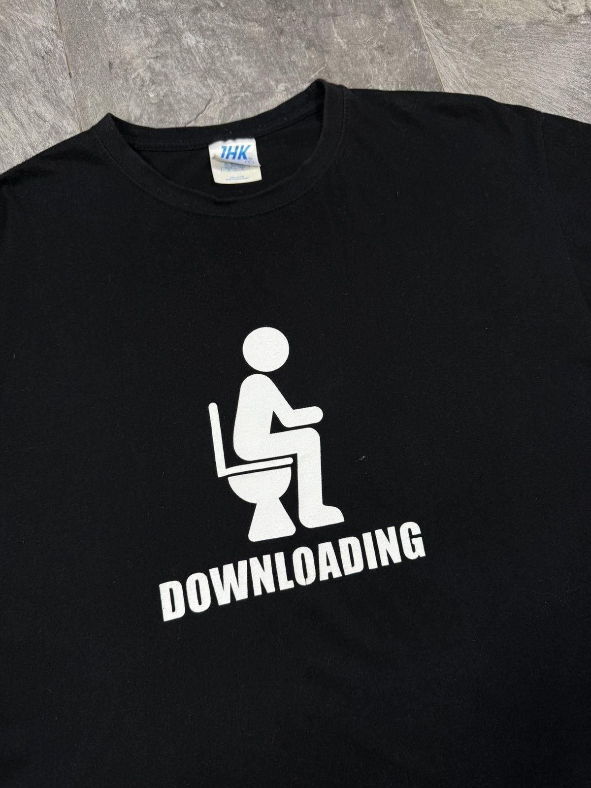 Vintage Vintage Fanny T-Shirt WC Downloading Toilet Humor Graphic Size US L / EU 52-54 / 3 - 2 Thumbnail
