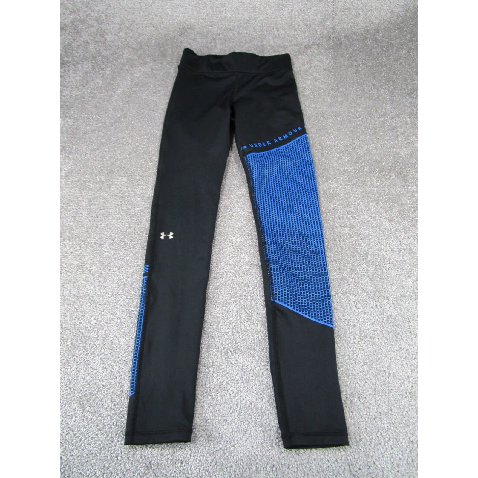 Under Armour Under Armour Womens Leggings XXS Extra Extra Small Boxing Fleece Black Blue Size 24" / US 00 / IT 34 - 1 Thumbnail