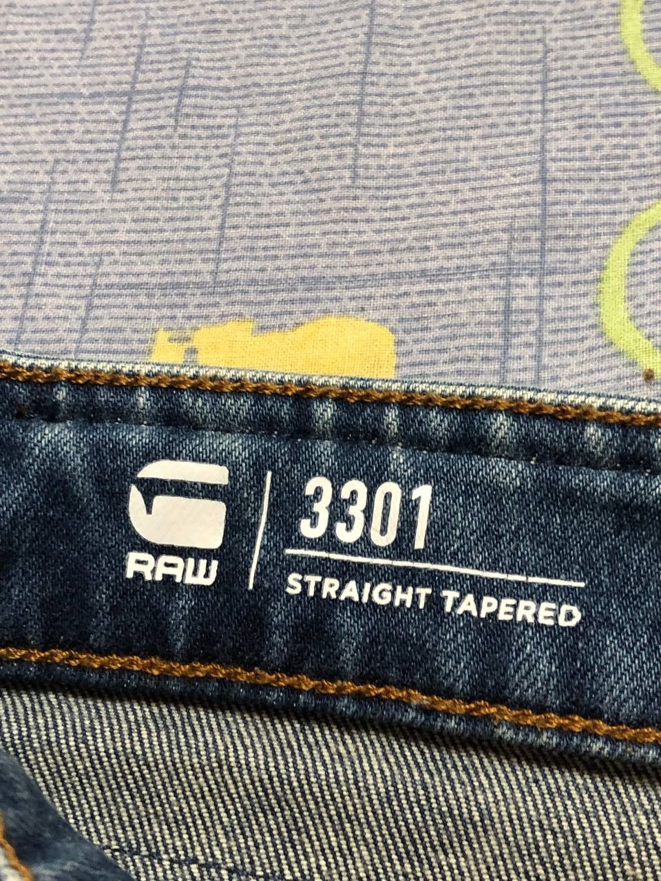G-Star streetwear jeans G-Star Raw 3301 denim pants vintage Size US 30 / EU 46 - 2 Thumbnail