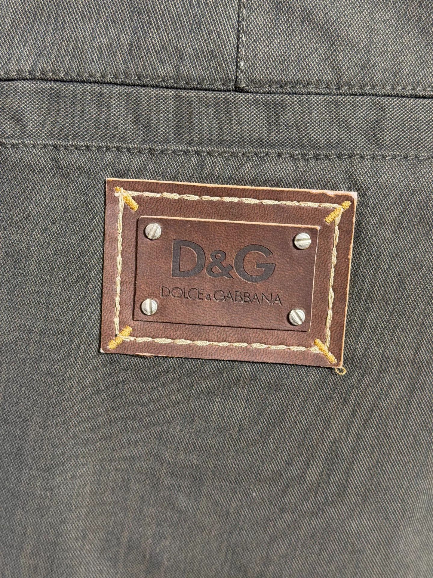 Dolce & Gabbana Dolce&Gabbana Slim Fit Cargo Pants Olive Green 50 Size US 34 / EU 50 - 5 Thumbnail