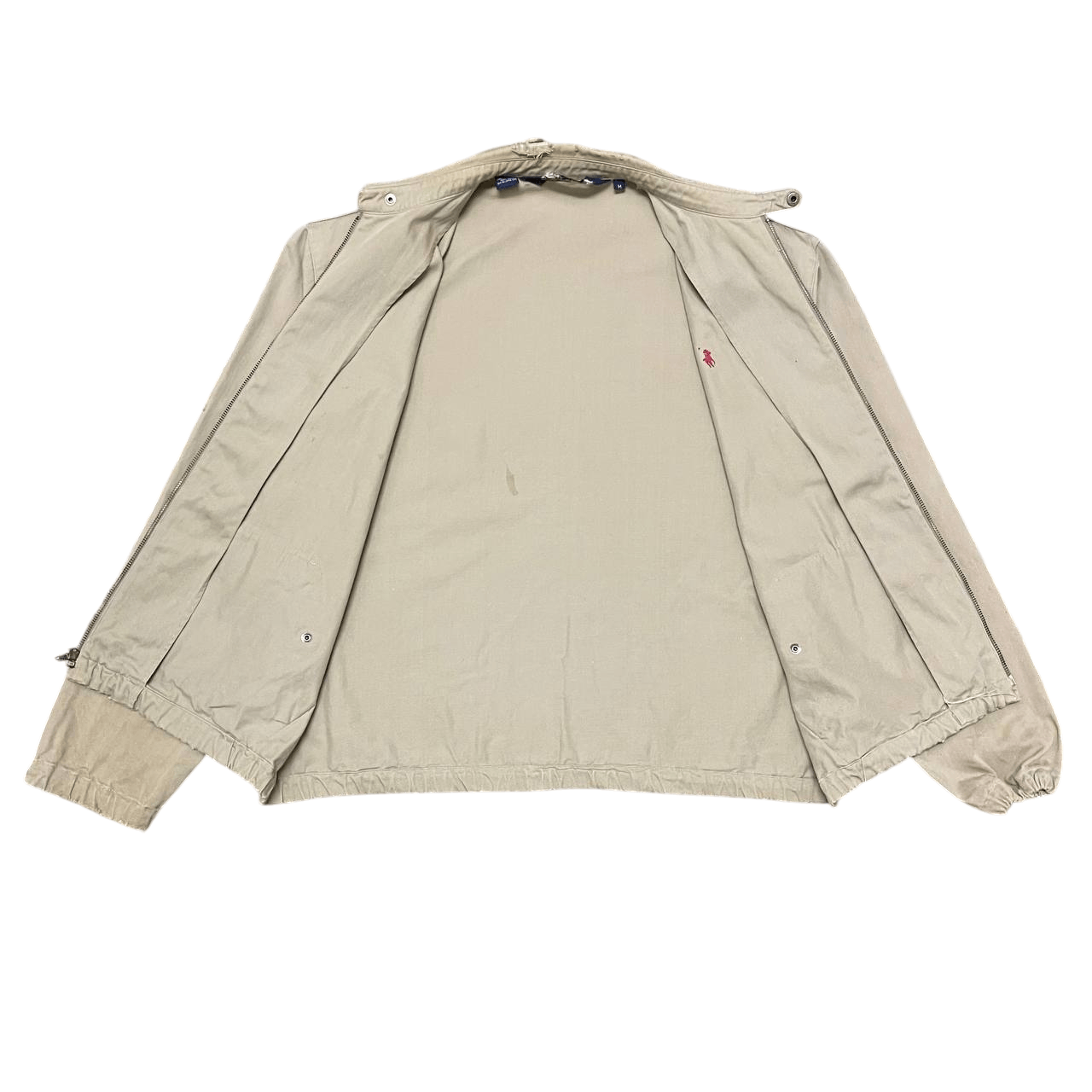 Polo Ralph Lauren Vintage Polo Ralph Lauren Zipper Jacket Distressed Size US M / EU 48-50 / 2 - 9 Thumbnail