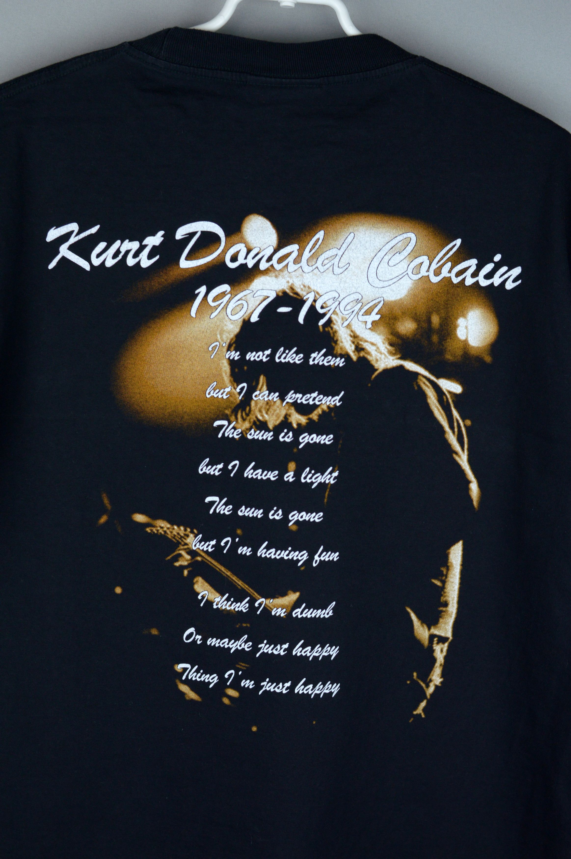 Band Tees Vintage Kurt Cobain I Hate Myself 90s t shirt Size US XL / EU 56 / 4 - 6 Thumbnail
