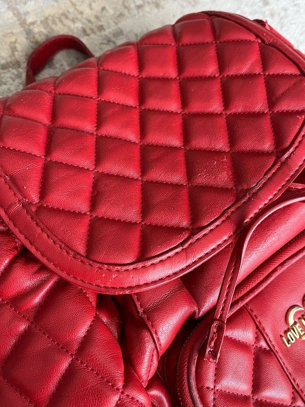 Moschino Love Moschino Red Bag Leather Size ONE SIZE - 13 Thumbnail