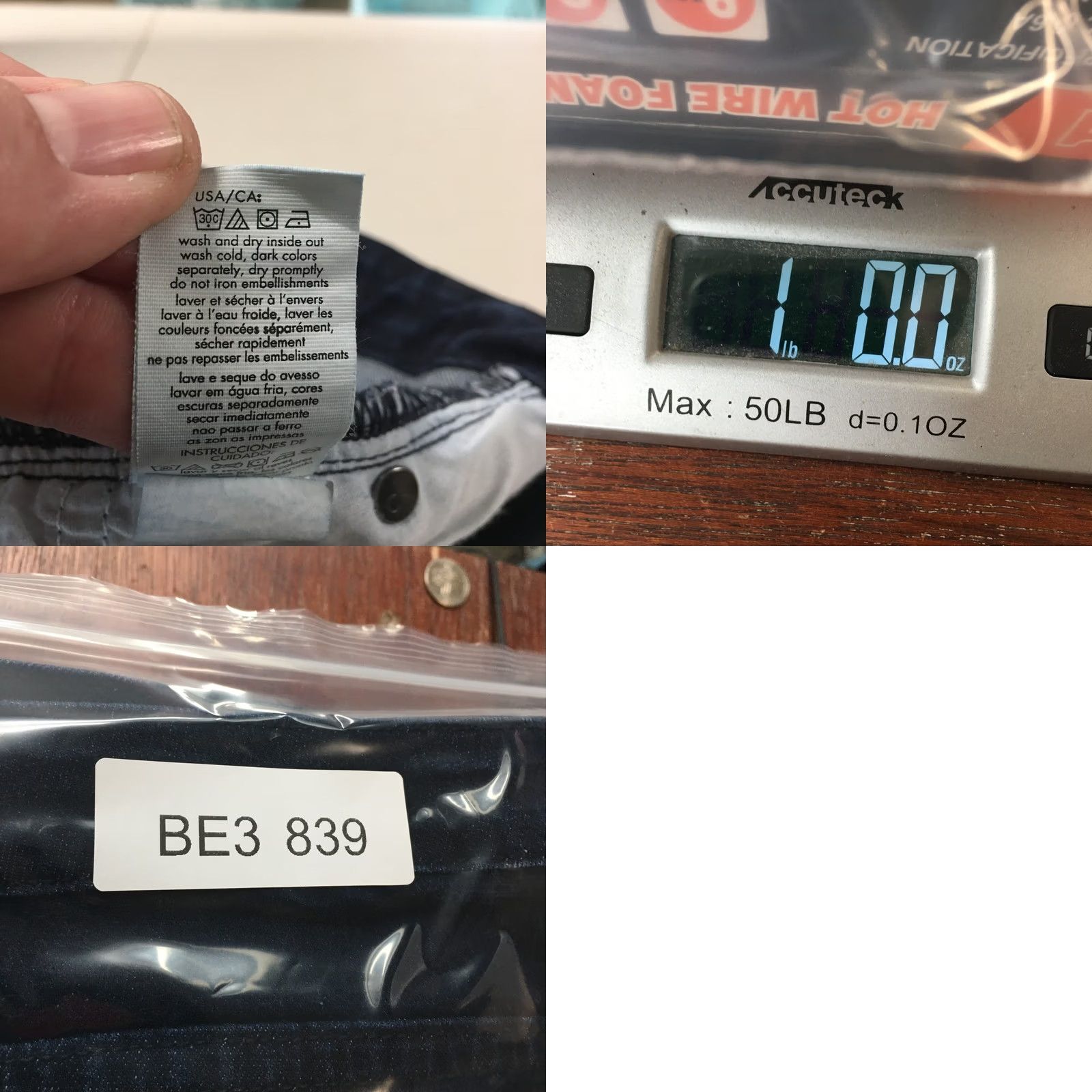 Calvin Klein Calvin Klein Skinny Jeans Womens 8X30 Blue Denim Mid Rise Zip Fly Button Front Jeans Size 30" / US 8 / IT 44 - 11 Thumbnail