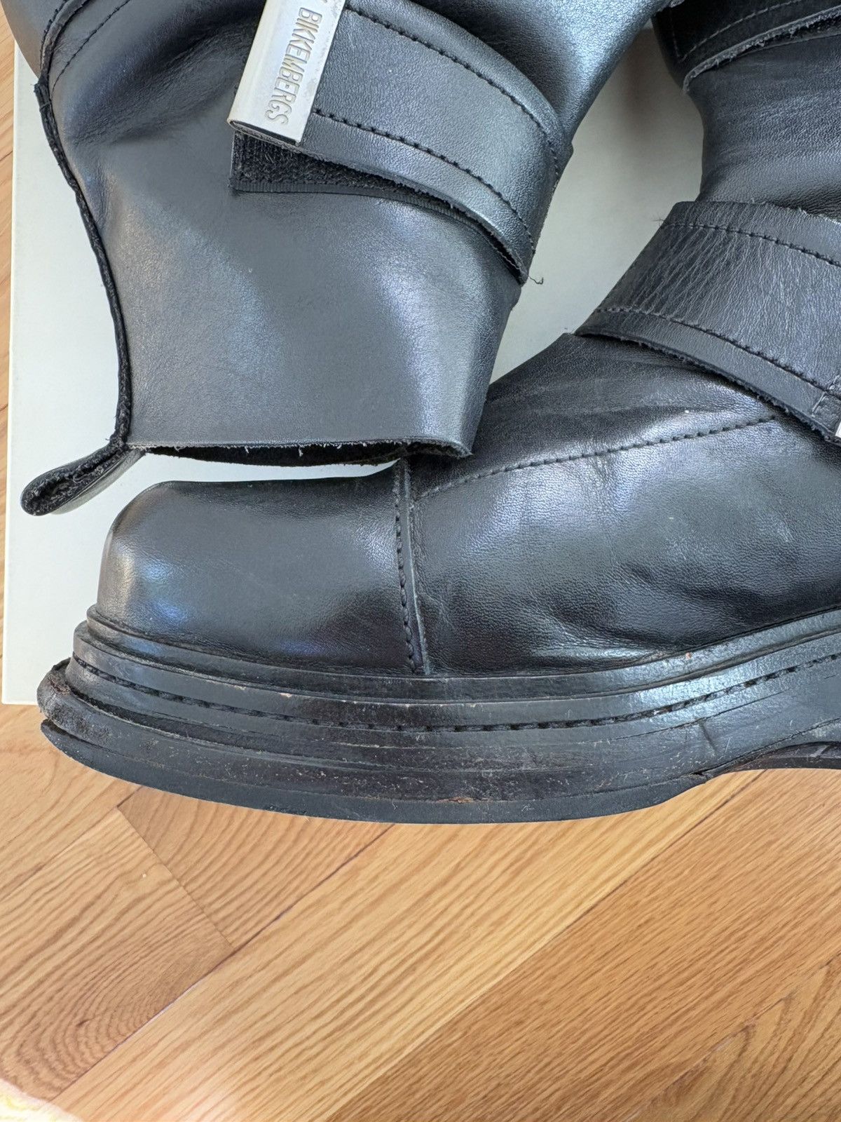 Dirk Bikkembergs Dirk Bikkembergs FW95 Vintage 90s Leather Bondage Boots US 8 Size US 8 / EU 41 - 13 Thumbnail