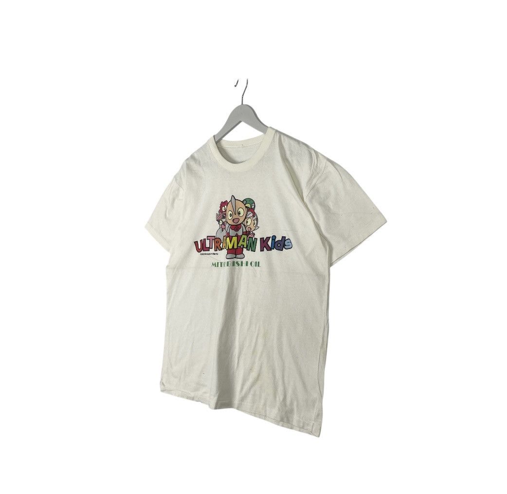 Designer × Vintage vintage T-shirt ultra men kids Mitsubishi oil - white Size US M / EU 48-50 / 2 - 2 Thumbnail