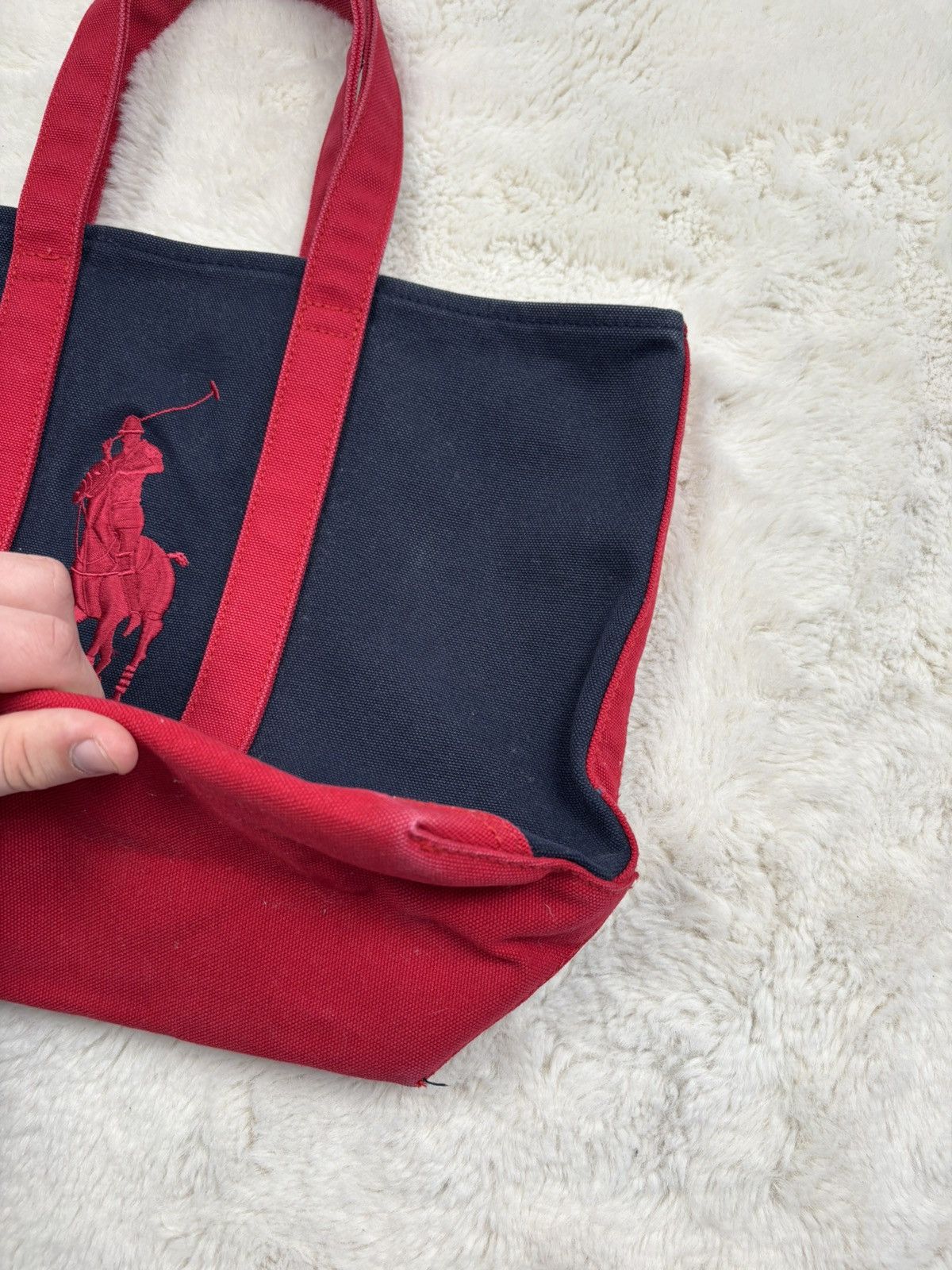 Ralph Lauren Tote Bag Vintage Luxury Bag Y2K Style Rare