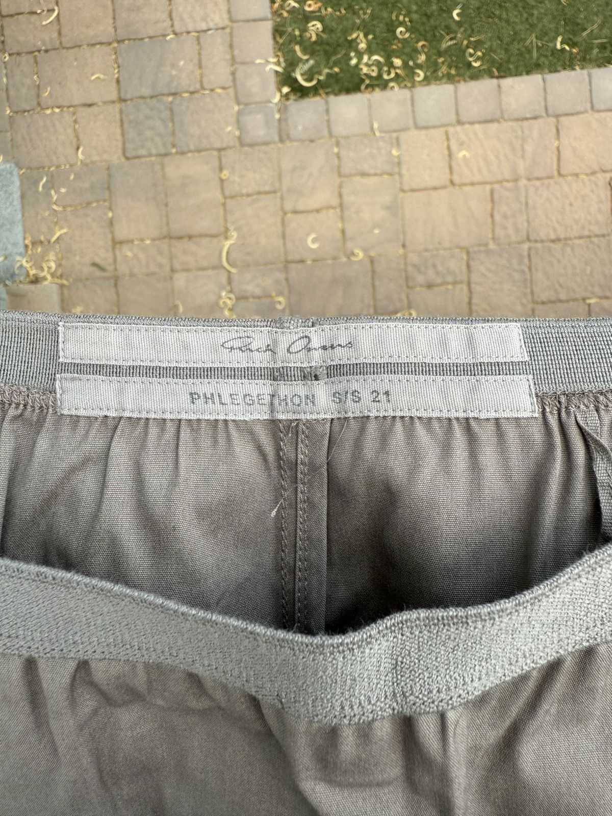 Rick Owens S/S 2021 Rick Owens grey Phlegethon skirt Size 27" / US 4 / IT 40 - 3 Thumbnail