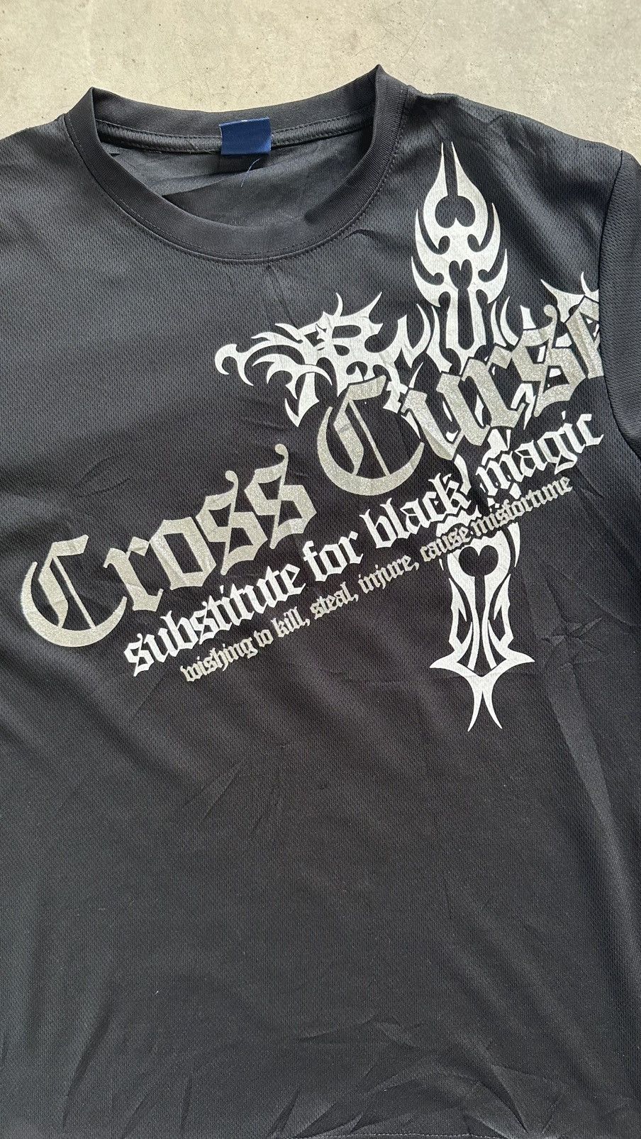 Vintage NEW WAVE CROSS CURSE SEDITIONARIES JERSEY Size US M / EU 48-50 / 2 - 2 Thumbnail