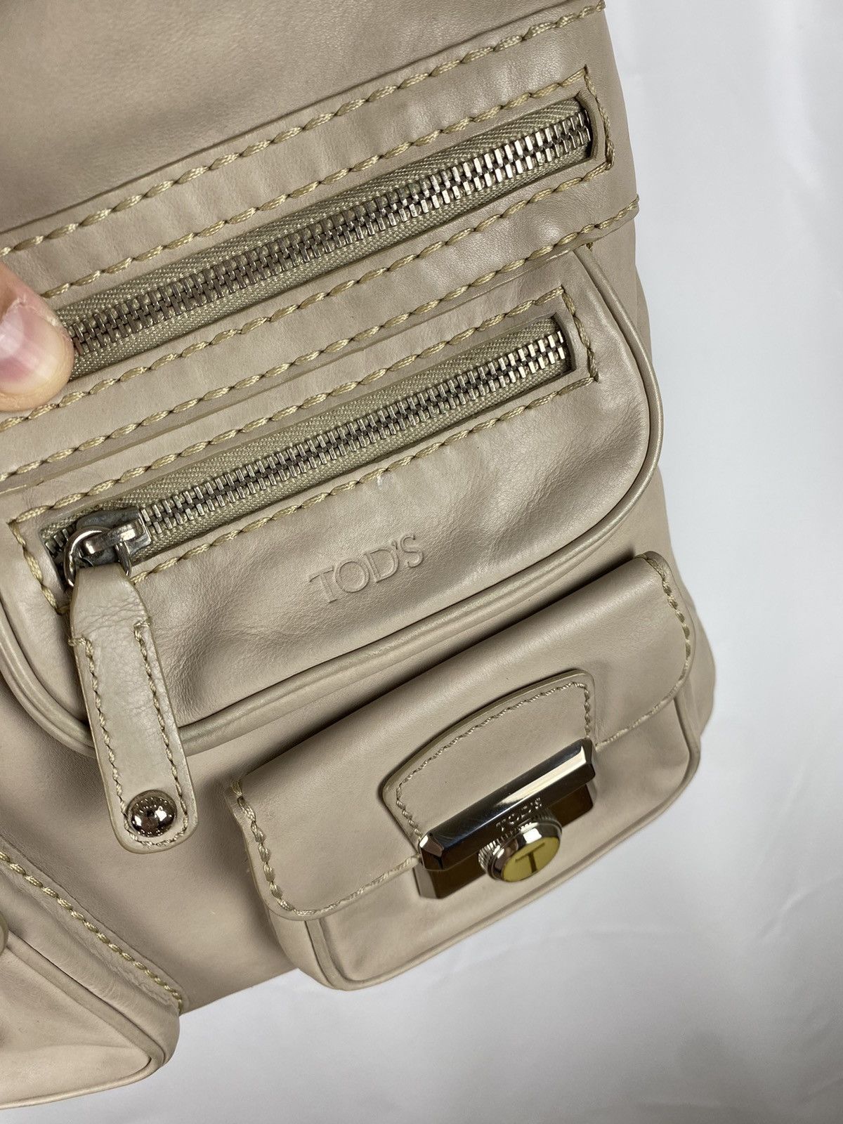 Tod's Tod’s Sacca Handbag Genuine Leather Pockets Bag Size ONE SIZE - 13 Thumbnail