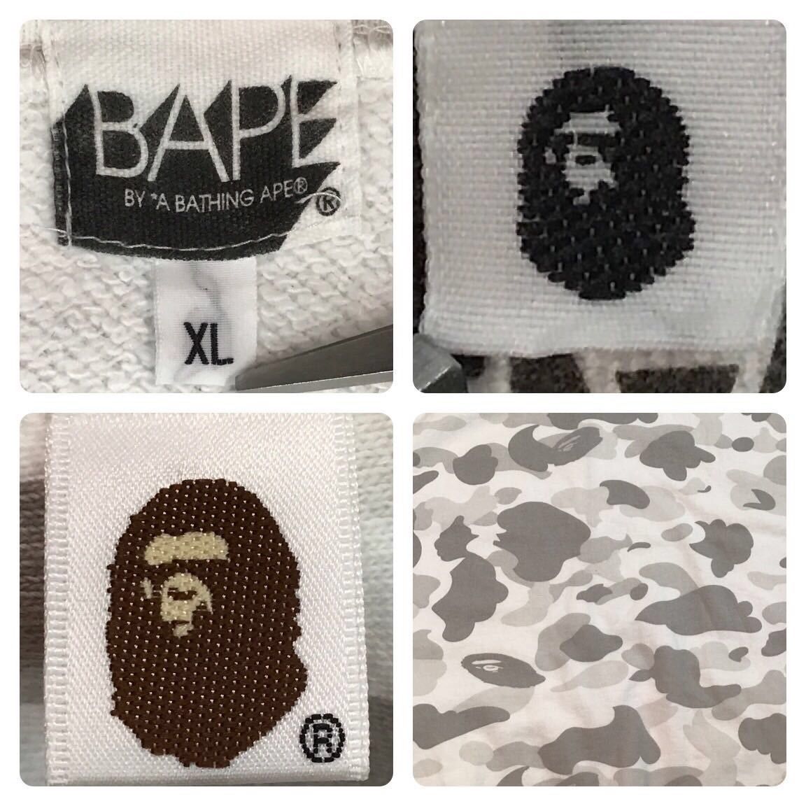 Bape × Nigo BAPE Sweat zip hoodie vest White camo a bathing ape NIGO Size US XL / EU 56 / 4 - 5 Thumbnail