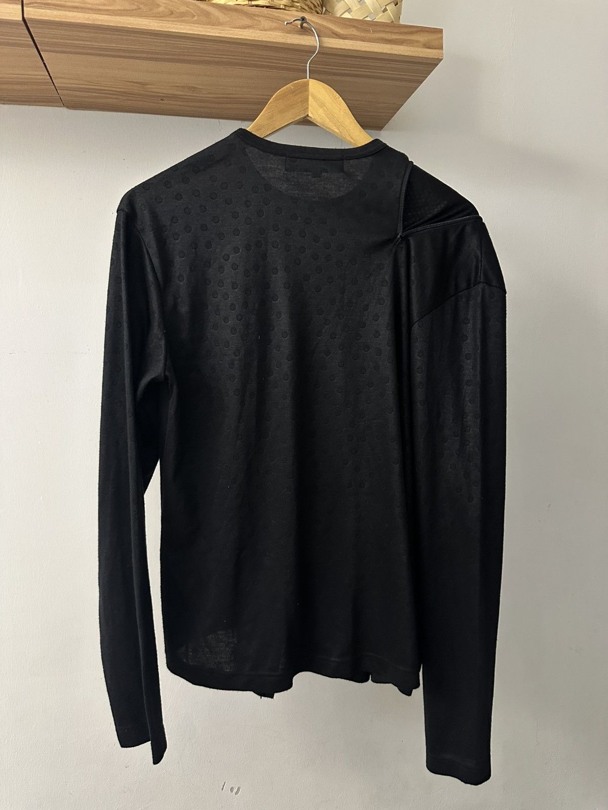 Masaki Matsushima Masaki Matsushima Asymmetrical Zipper Mesh L/S Shirt Size US M / EU 48-50 / 2 - 9 Thumbnail