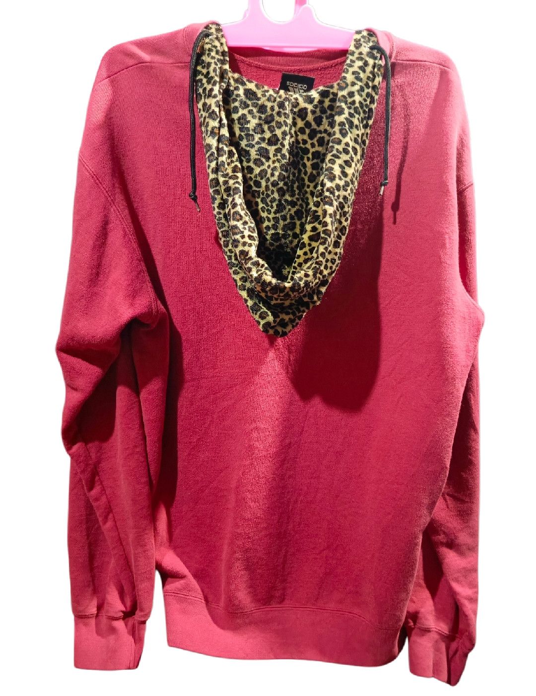 Adidas Adidas Logo Leopard Hoodie Size US M / EU 48-50 / 2 - 2 Thumbnail