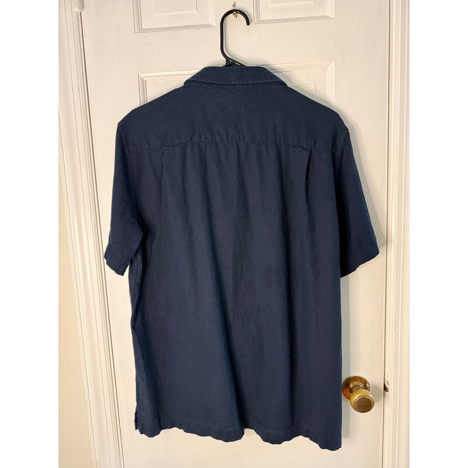 Scotch & Soda Scotch & Soda Men's Button Down Navy Blue Size Large Size US L / EU 52-54 / 3 - 3 Thumbnail