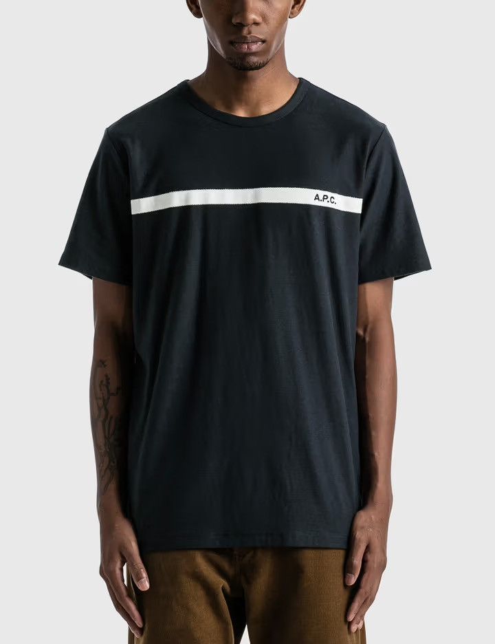 A.P.C. A.P.C. Yukata Dark Navy T-shirt Size US XXL / EU 58 / 5 - 1 Thumbnail