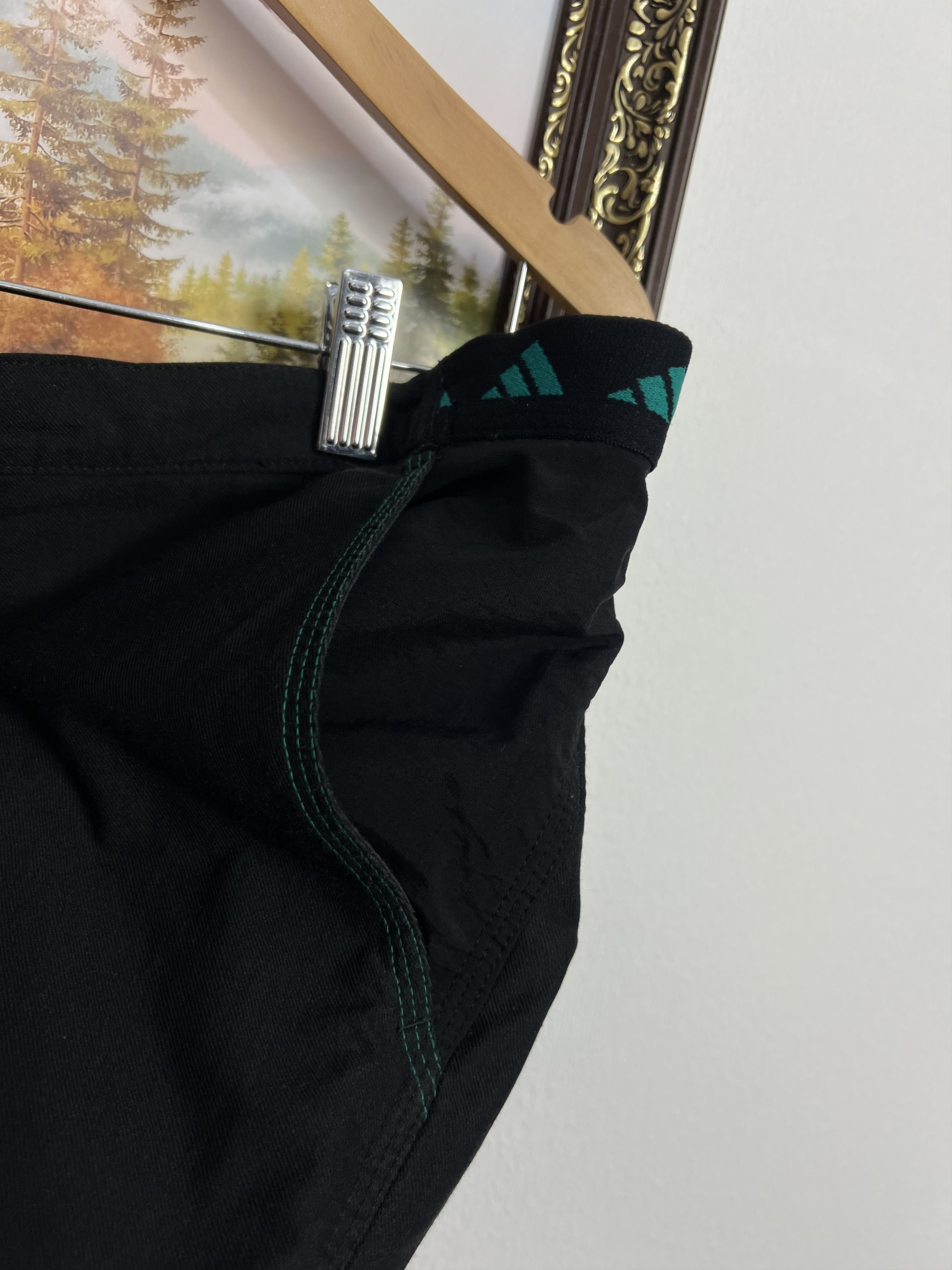 Adidas Vintage 90's Originals Black Tennis Athletic Shorts Rare Size US 36 / EU 52 - 5 Thumbnail