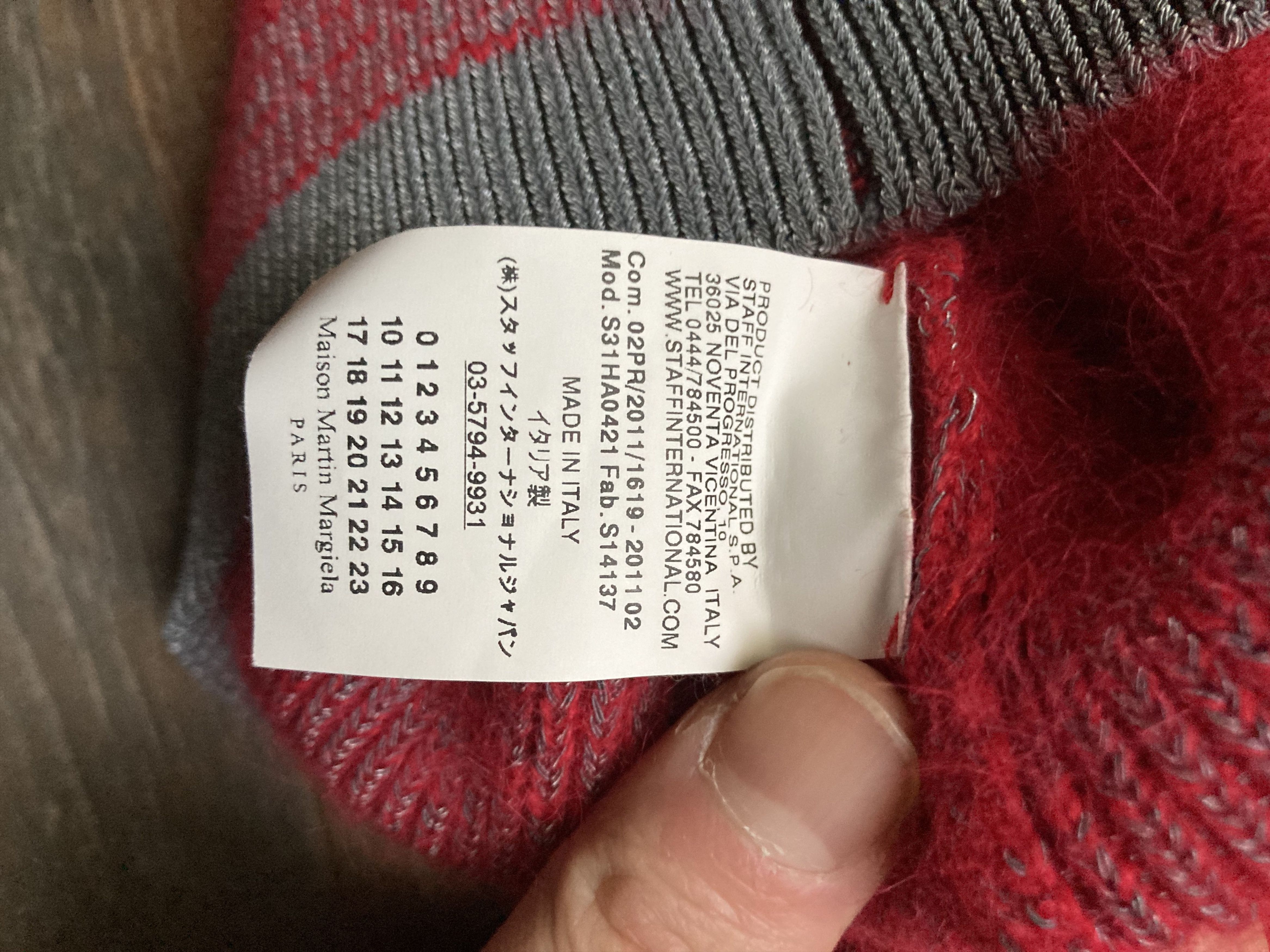 Maison Margiela FW11 Maison Margiela Line 4 Wool Sweater Size S / US 4 / IT 40 - 6 Thumbnail