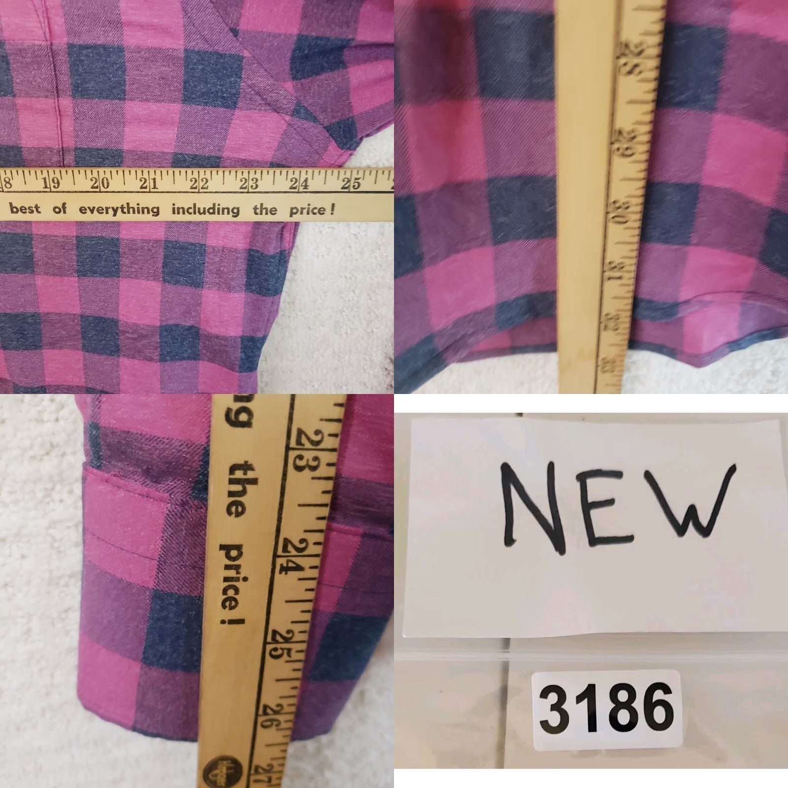 Peter Millar Peter Millar Men’s L Pink Plaid Button-Down Light Preppy Shirt Stretch Size US L / EU 52-54 / 3 - 9 Thumbnail