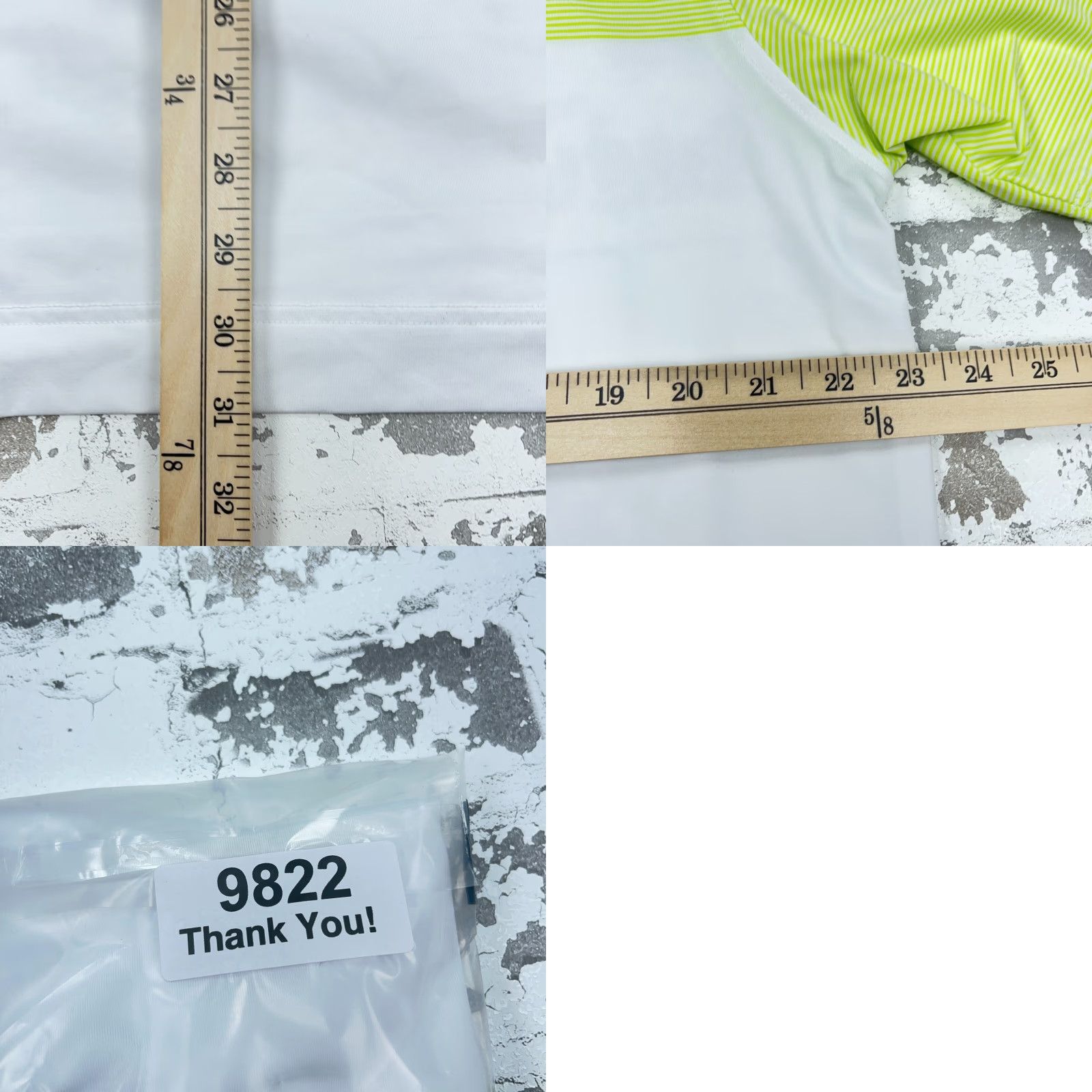 Footjoy FootJoy Polo Shirt Men L Yellow White Performance Golf FJ Brand Logo Short Sleeve Button Collared Solid Jersey"} Size US L / EU 52-54 / 3 - 8 Thumbnail