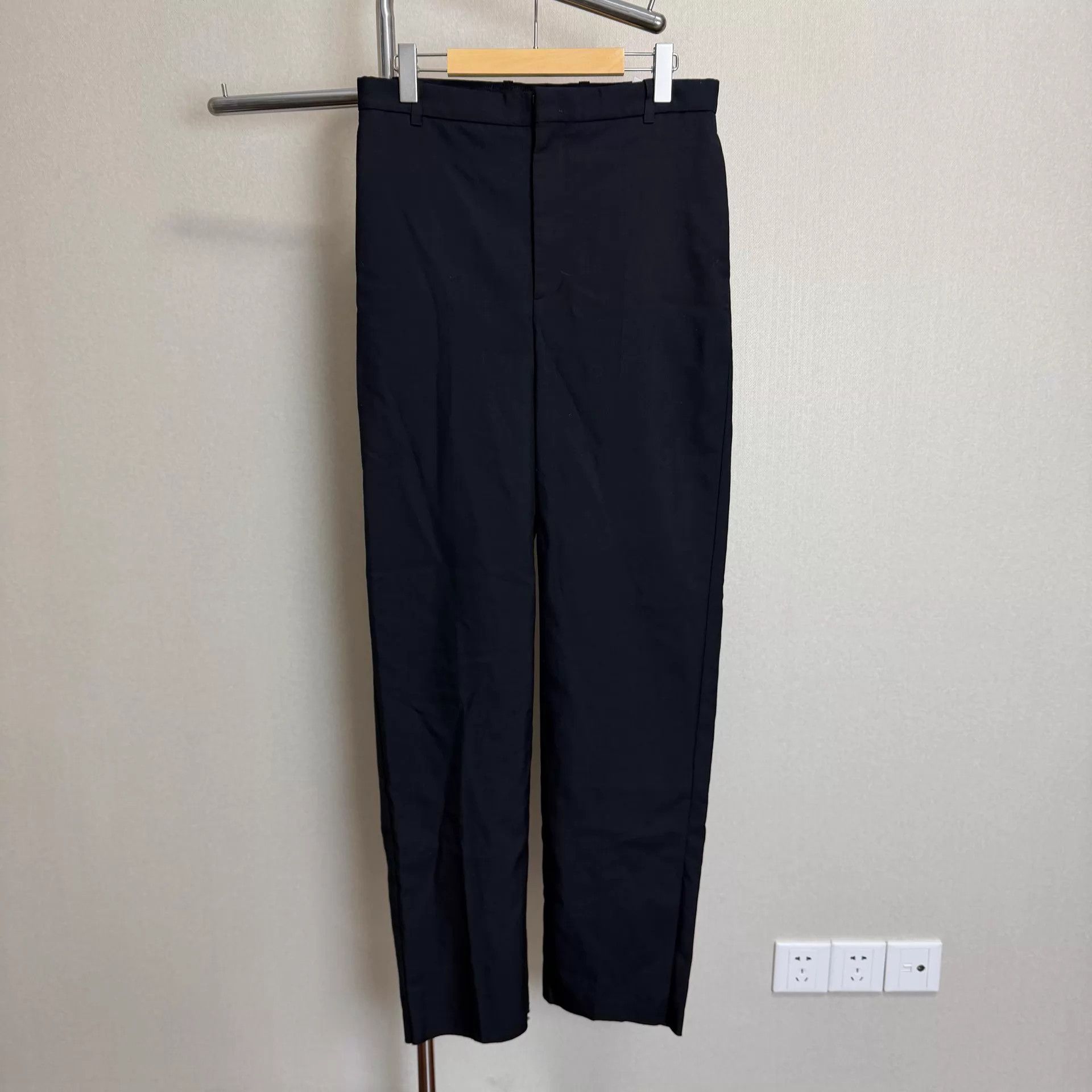 Balenciaga Balenciaga Men's Black Tailored Trousers Size 36 Size US 36 / EU 52 - 1 Thumbnail