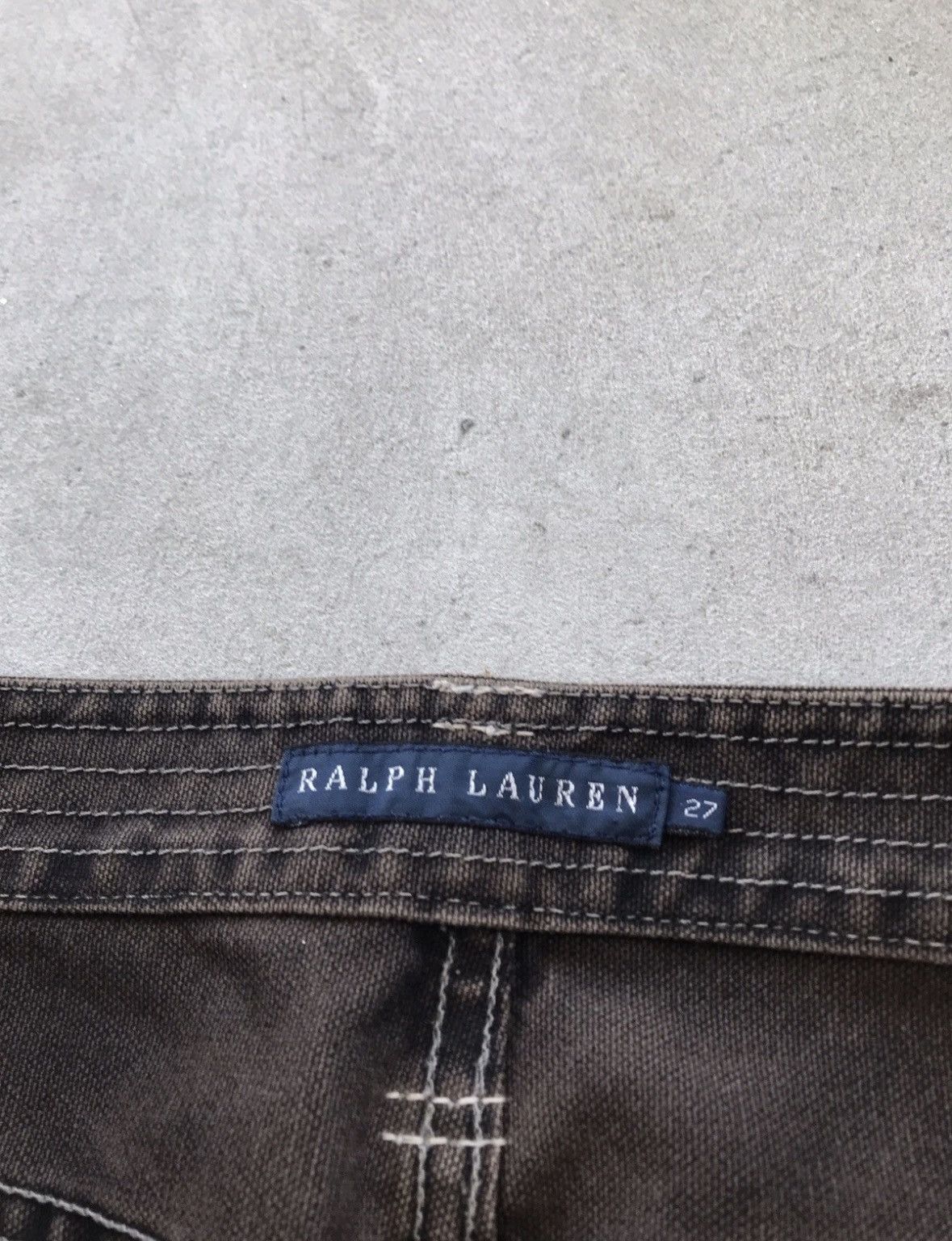 RRL Ralph Lauren RARE POLO RALPH LAUREN THOMPSON WOMANS VINTAGE PANTS Size 27" / US 4 / IT 40 - 9 Thumbnail