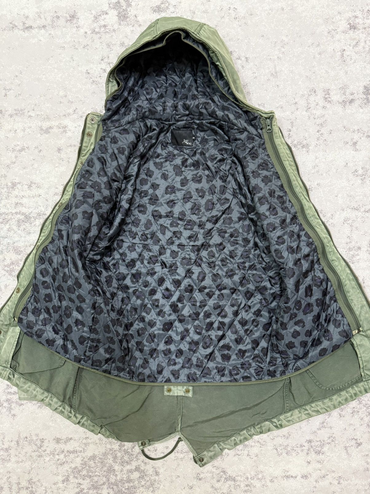 Vintage Vintage Last Word Fishtail Double Breasted Quilted Parka Size US S / EU 44-46 / 1 - 7 Thumbnail
