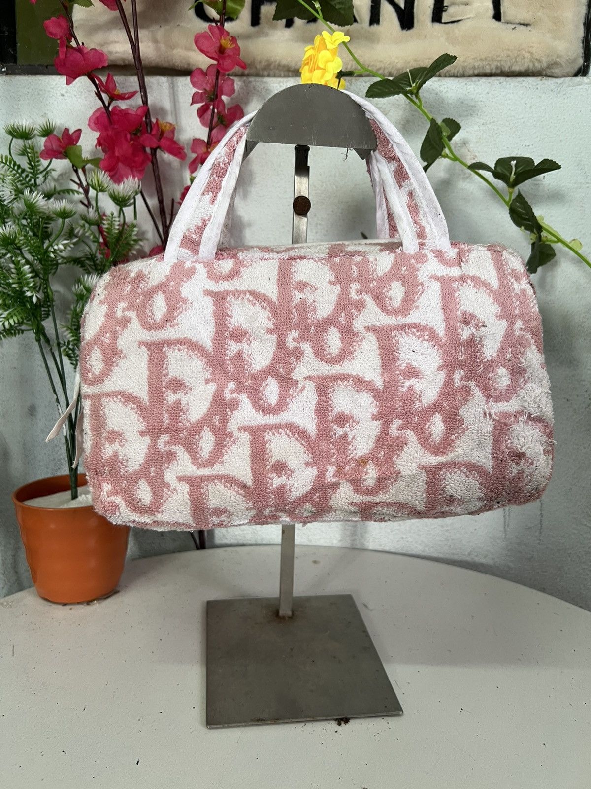 Dior Authentic Dior Terry Cloth Bag Size ONE SIZE - 1 Thumbnail