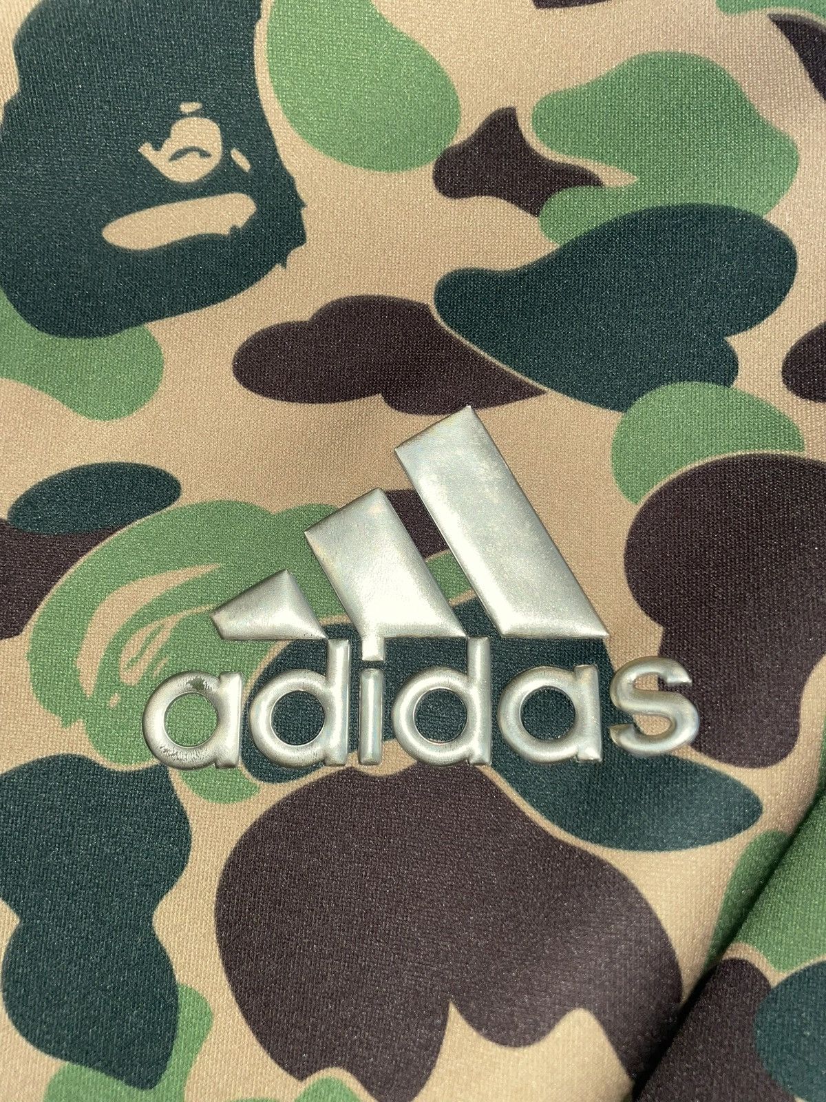 Adidas × Bape A Bathing Bape x Adidas Men's Full Zip Hoodie Size US L / EU 52-54 / 3 - 3 Thumbnail