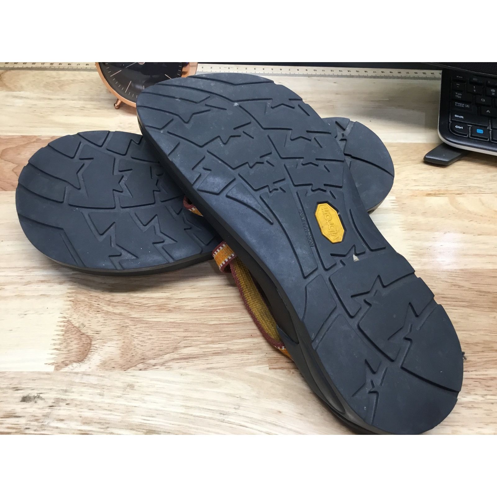 Chaco Chaco Strappy Sandals Womens Orange Black Slip-On Comfort 6 Size US 6 / IT 36 - 5 Thumbnail