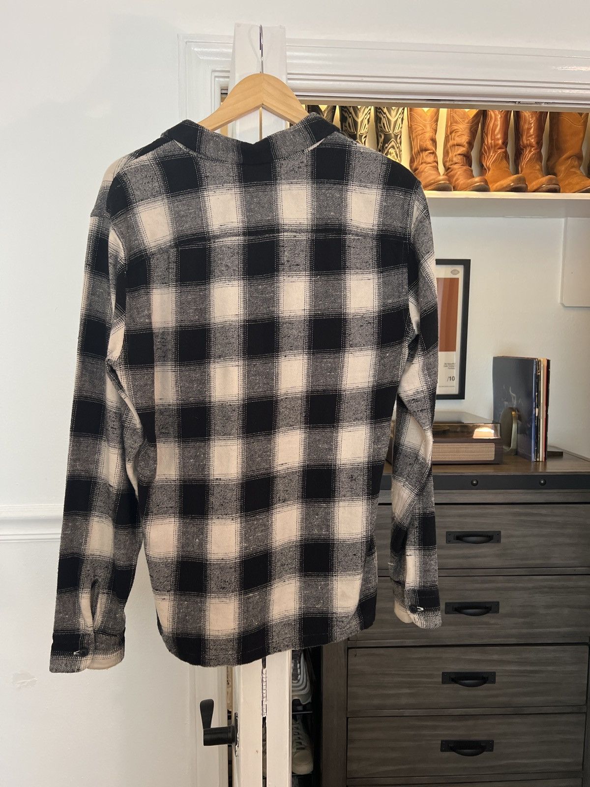 Allsaints Allsaints Shadow Flannel Size US S / EU 44-46 / 1 - 3 Thumbnail