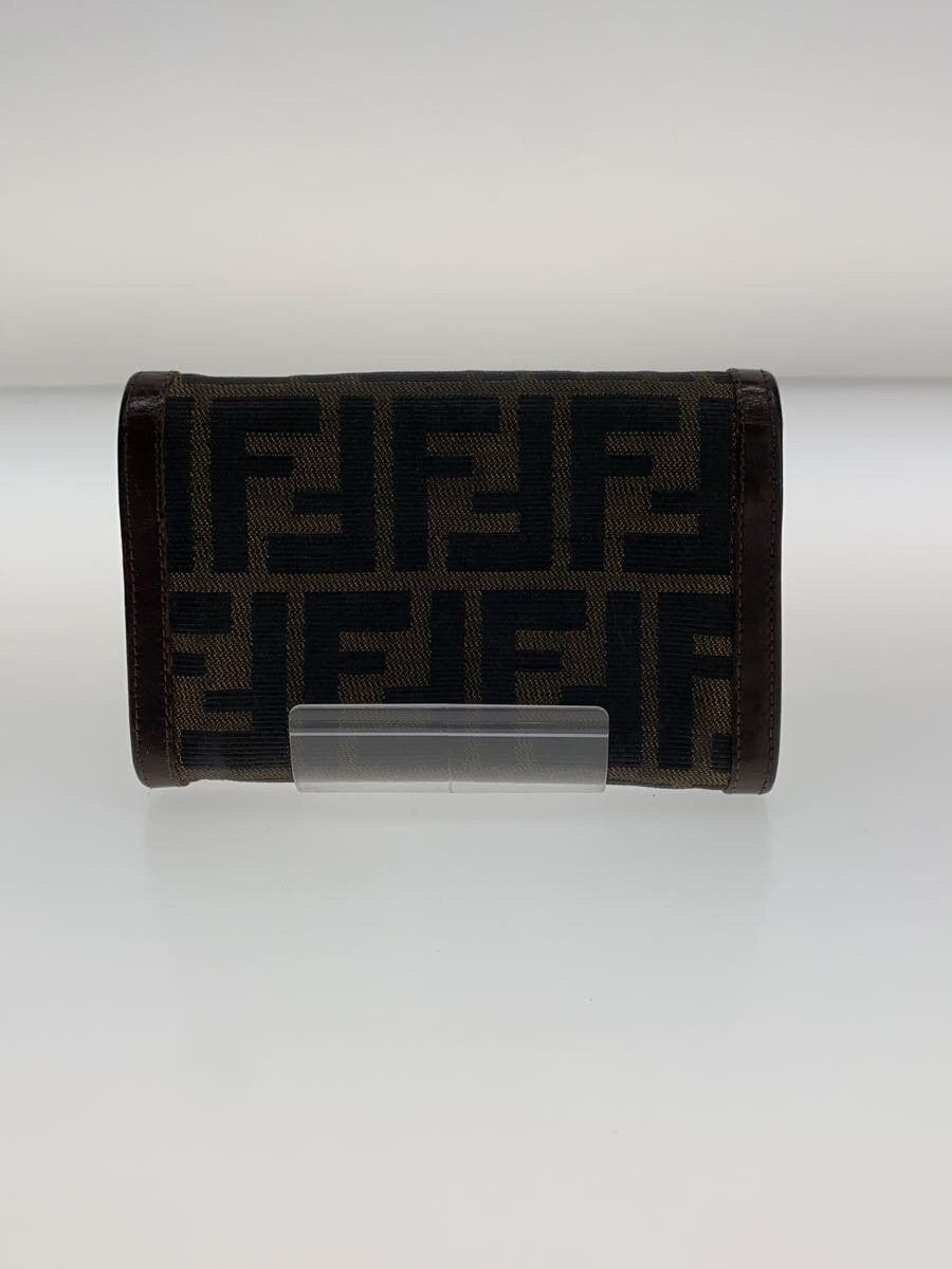Fendi Fendi Monogram Bi-Fold Wallet Brown Size ONE SIZE - 2 Thumbnail