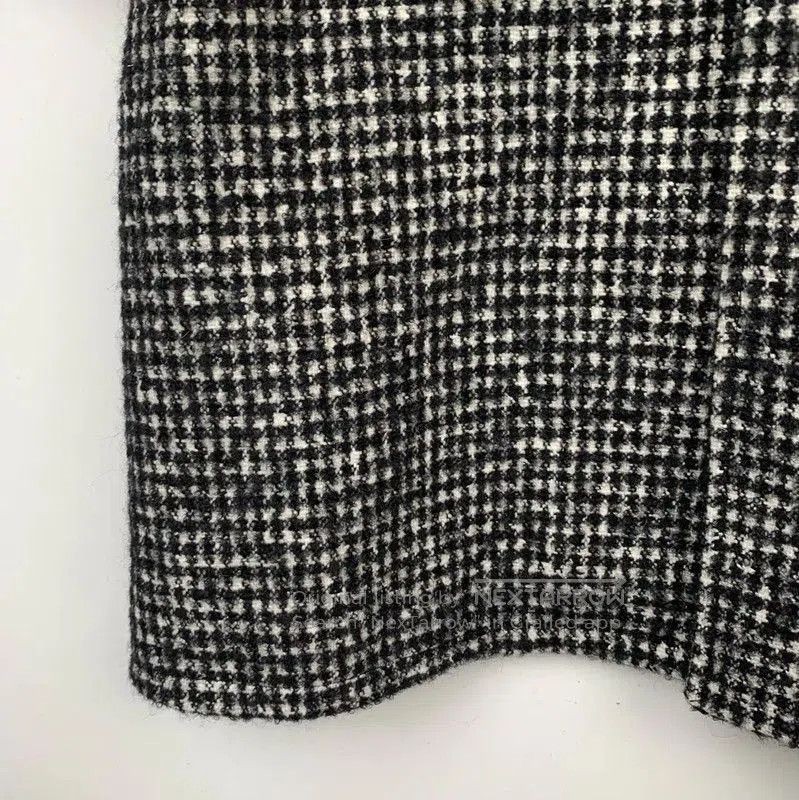 Yves Saint Laurent YSL Color-Block Wool Blend Women's Coat . Size XS / US 0-2 / IT 36-38 - 5 Thumbnail