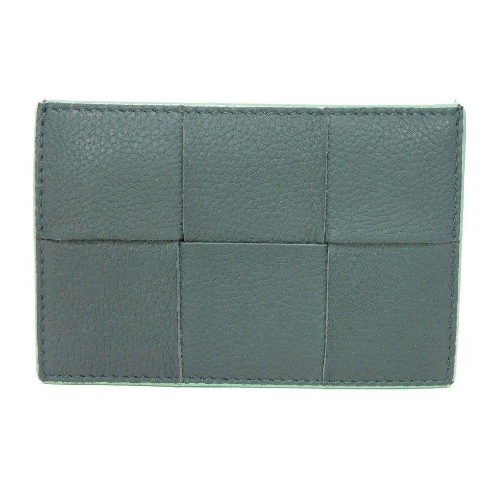 Bottega Veneta Bottega Veneta Bottega Veneta Cassette Grained Calfskin Card Case Leather Card Case Size ONE SIZE - 1 Thumbnail
