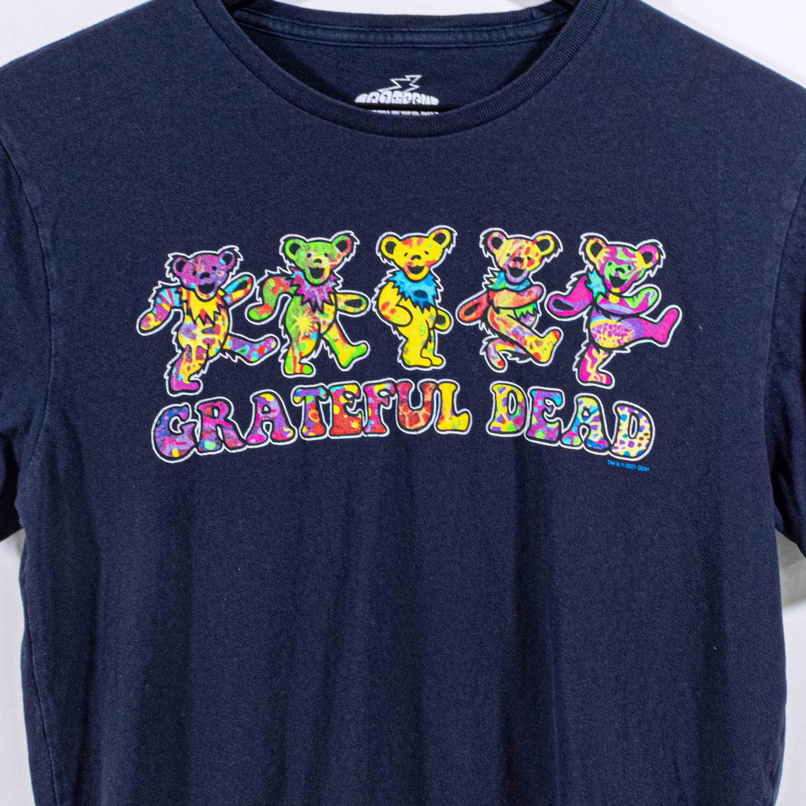 Grateful Dead Grateful Dead Dancing Bears T-Shirt 2021 Y2K Band Music Rock Size US S / EU 44-46 / 1 - 7 Thumbnail