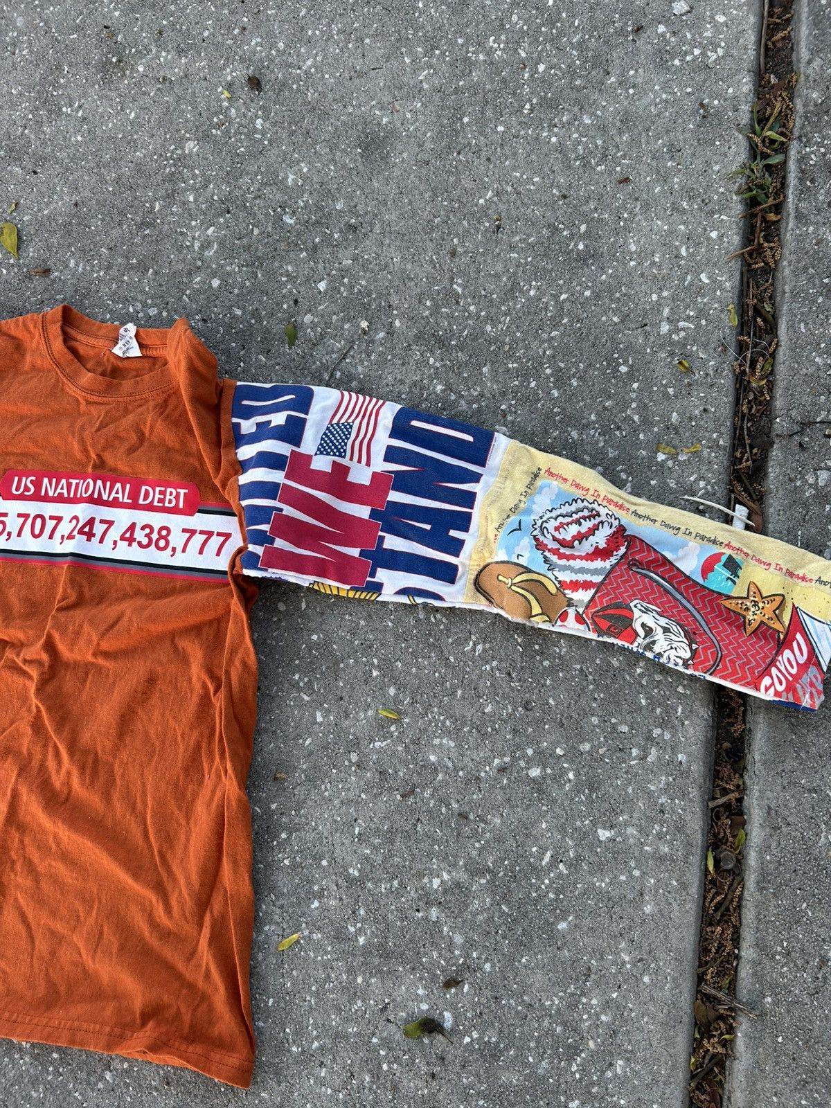 Other 1/1 Your World custom patchwork long sleeve t tee shirt Size US S / EU 44-46 / 1 - 5 Thumbnail