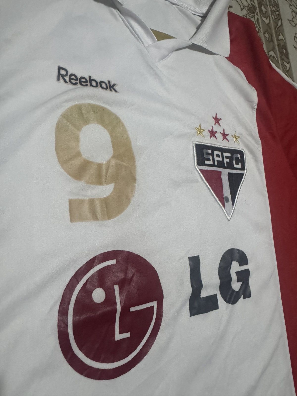 Vintage Vtg 09’ SPFC Reebok Collar Jersey Size US M / EU 48-50 / 2 - 5 Thumbnail