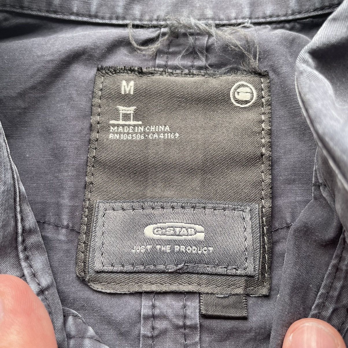 G-Star 00s Navy Tetrucel Utility Shirt Size US M / EU 48-50 / 2 - 4 Thumbnail
