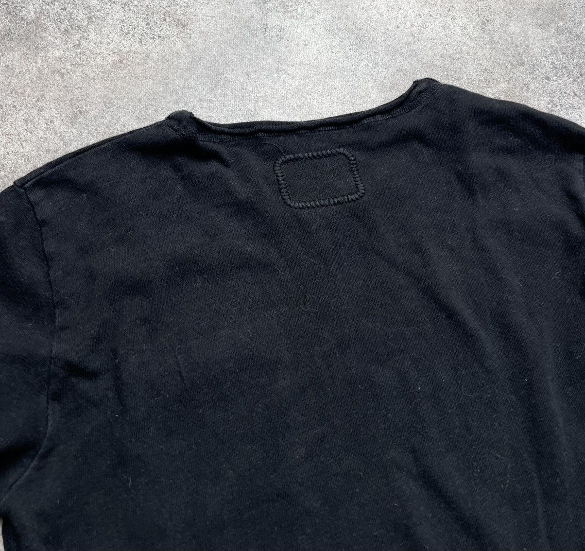 Thom Krom Young Poets Society black distressed sweater Size US M / EU 48-50 / 2 - 8 Thumbnail