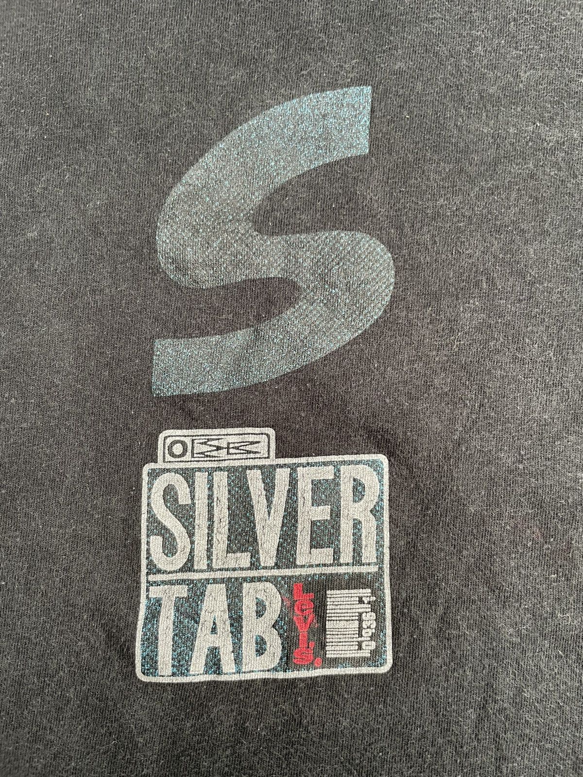 Levi's Vintage Rare Levis Silvertab Faded Wash Tshirt Size US M / EU 48-50 / 2 - 10 Thumbnail