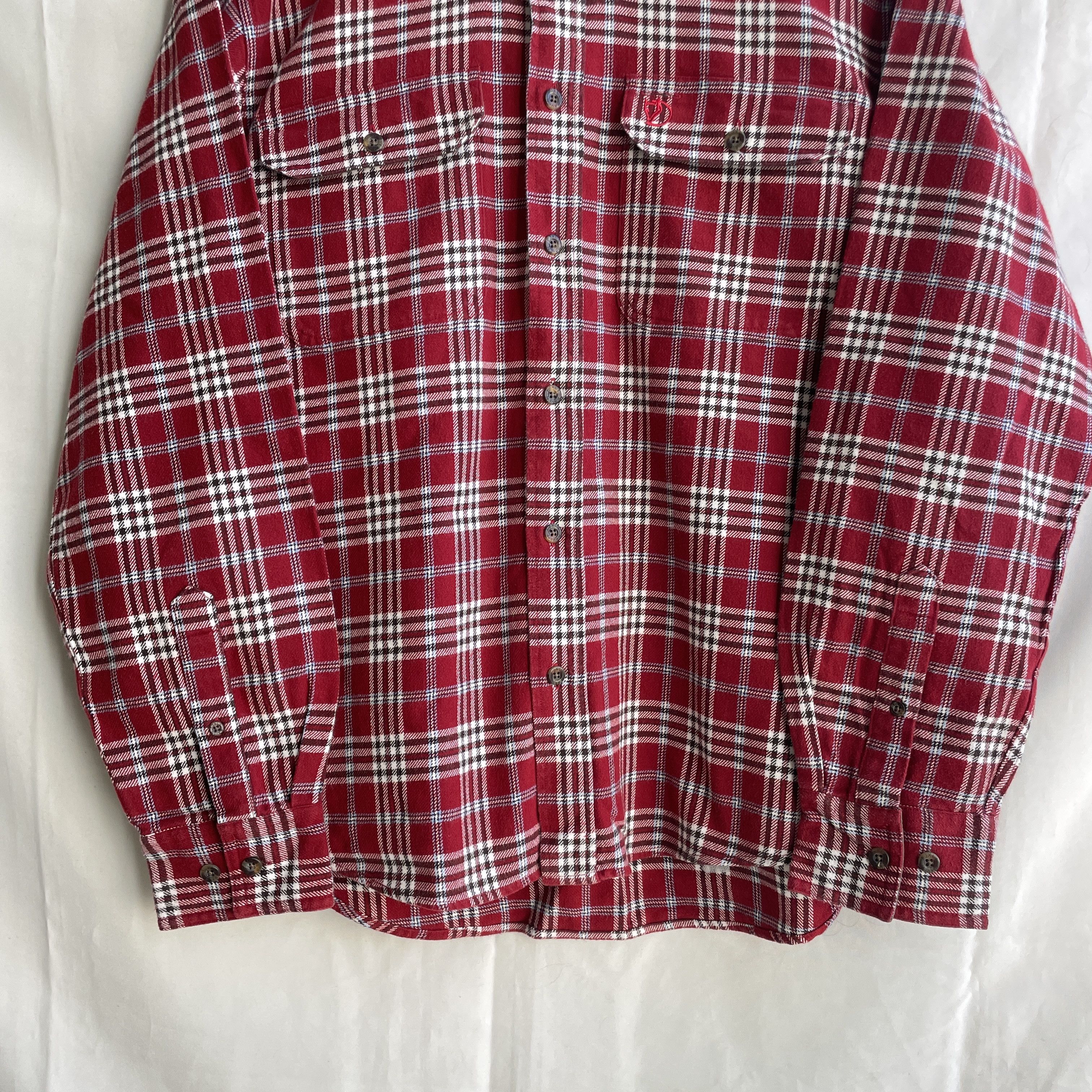 Fjallraven Fjallraven Flannel Heavy Plaid Outdoor Duck Shirt Size L Size US L / EU 52-54 / 3 - 5 Thumbnail