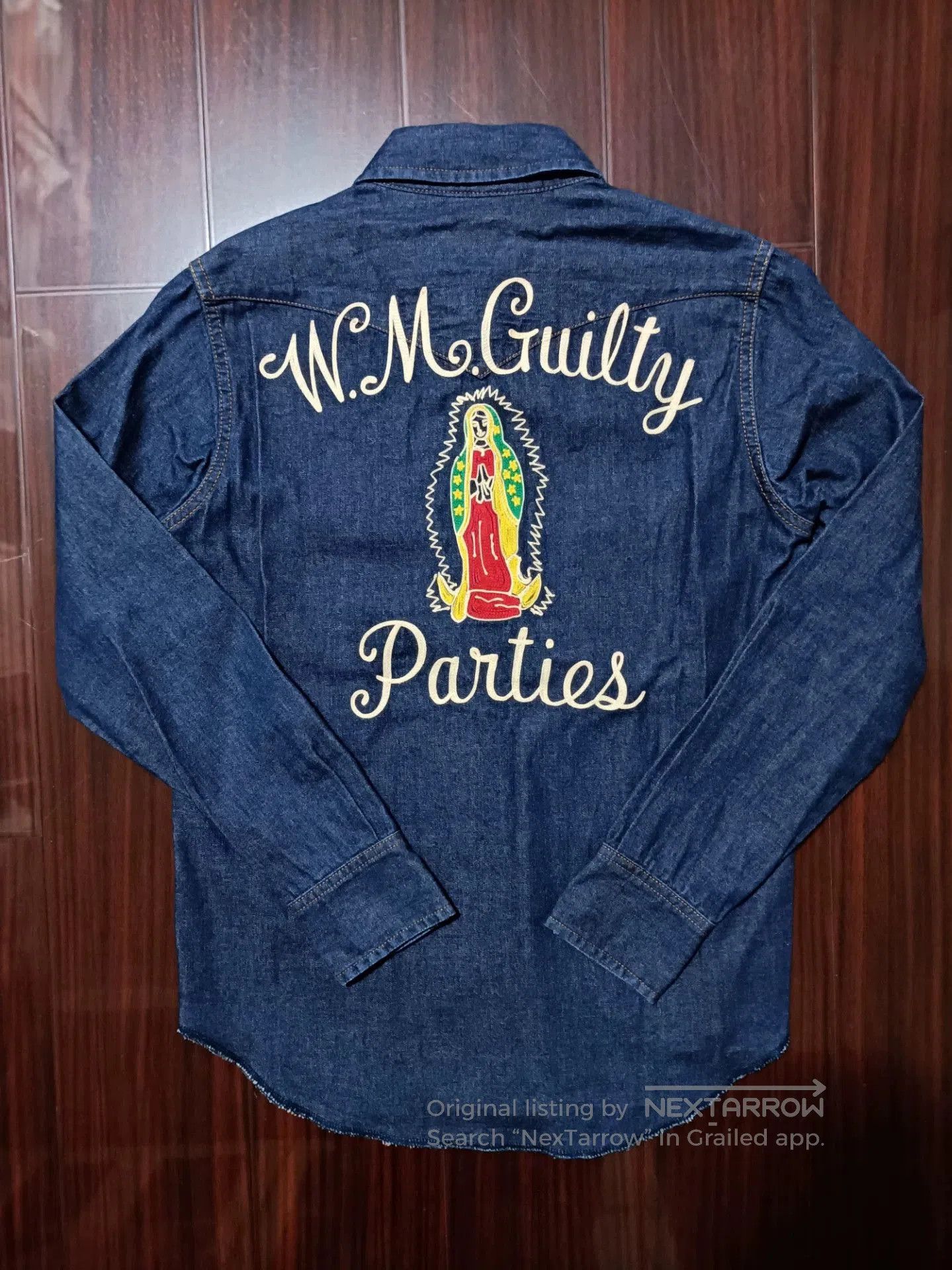 Wacko Maria Wacko Maria Embroidered Virgin Denim Jacket. Size US S / EU 44-46 / 1 - 5 Thumbnail