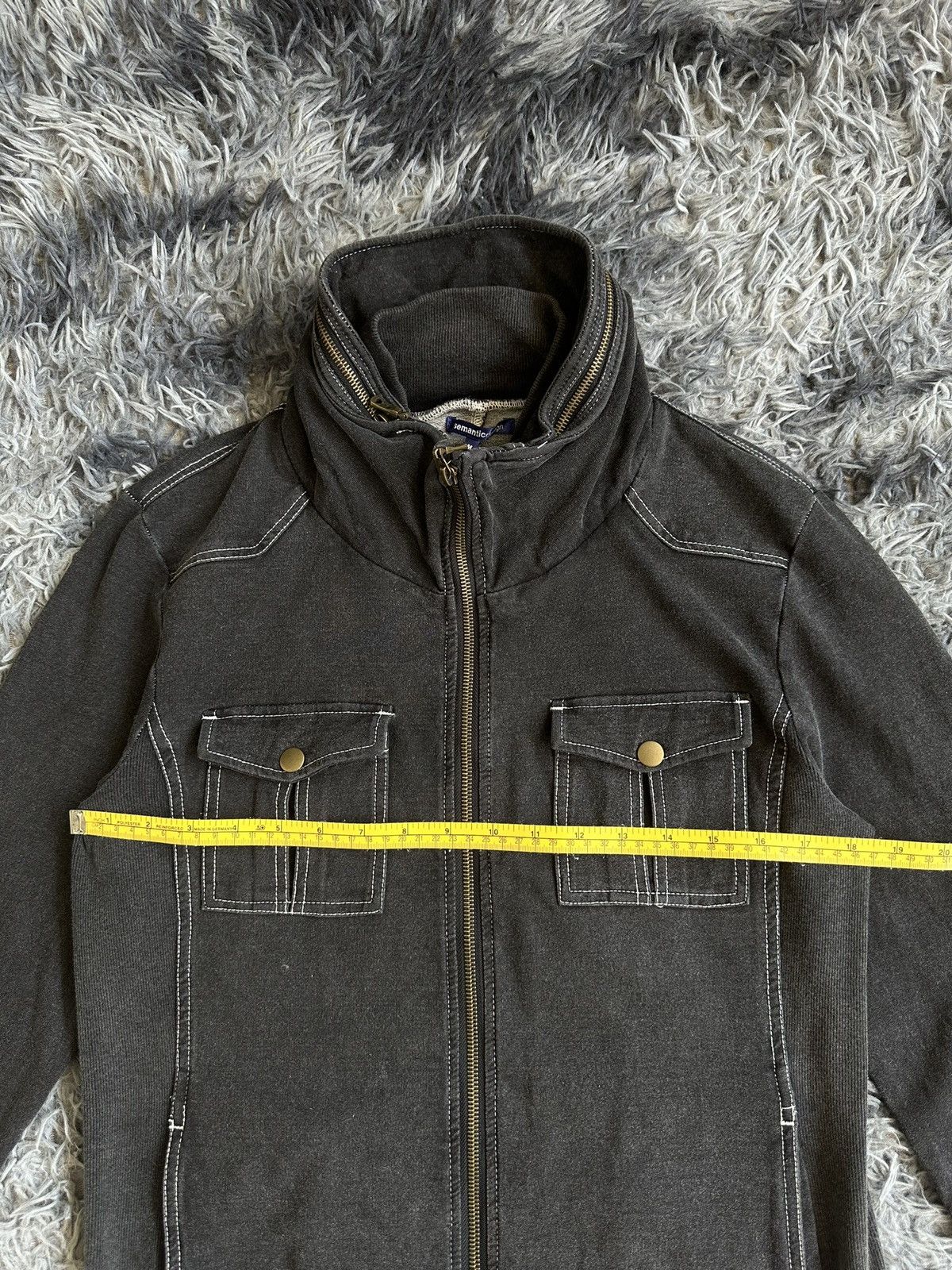 semanticdesign 00’s Semanticdesign bono zipper jacket Size US M / EU 48-50 / 2 - 16 Thumbnail