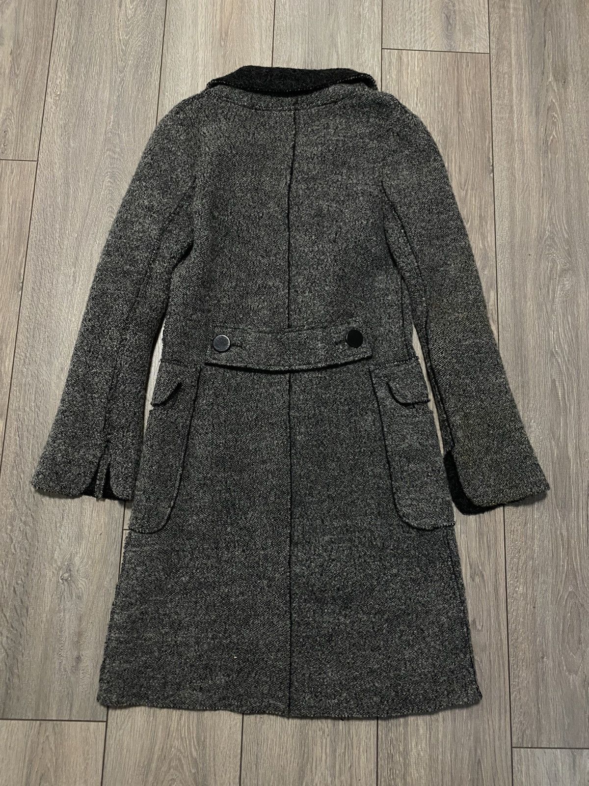 Valentino Vintage Valentino Roma Coat Jacket 100% Wool Made In Italy Size S / US 4 / IT 40 - 2 Thumbnail