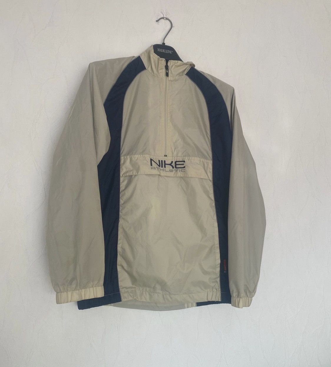 Vintage streetwear nike athletic anorak rain jacket 00s