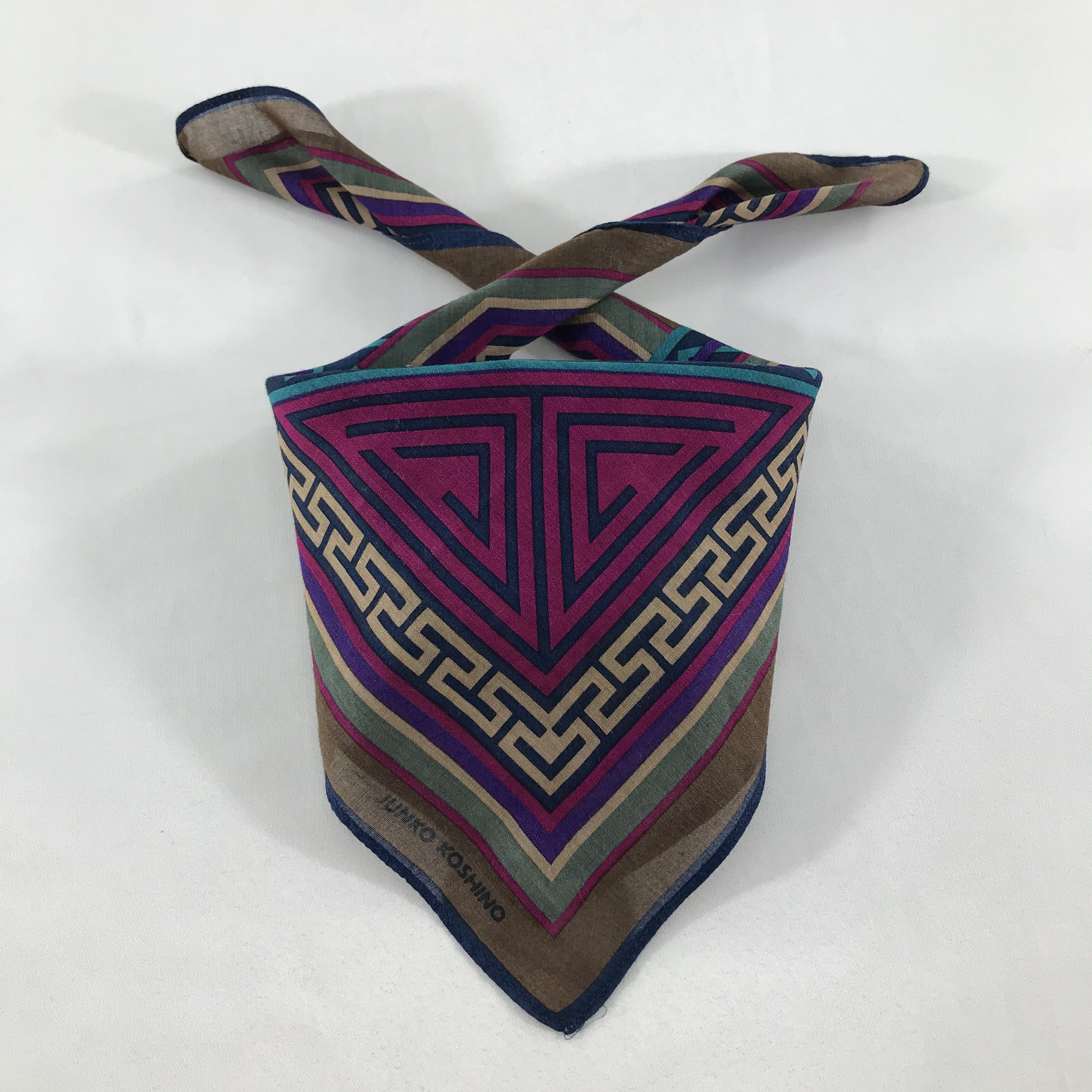 Vintage Junko Koshino Handkerchief / Neckerchief / Bandana Size ONE SIZE - 1 Thumbnail