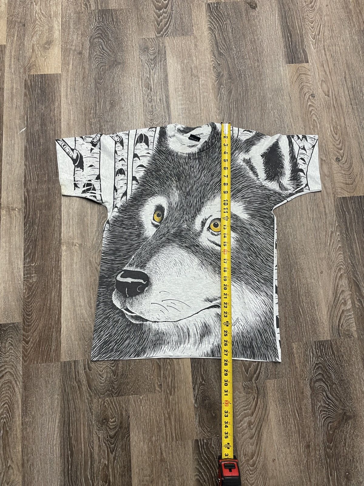 Other 1991 Wolf All Over Print Tshirt Size US L / EU 52-54 / 3 - 9 Thumbnail