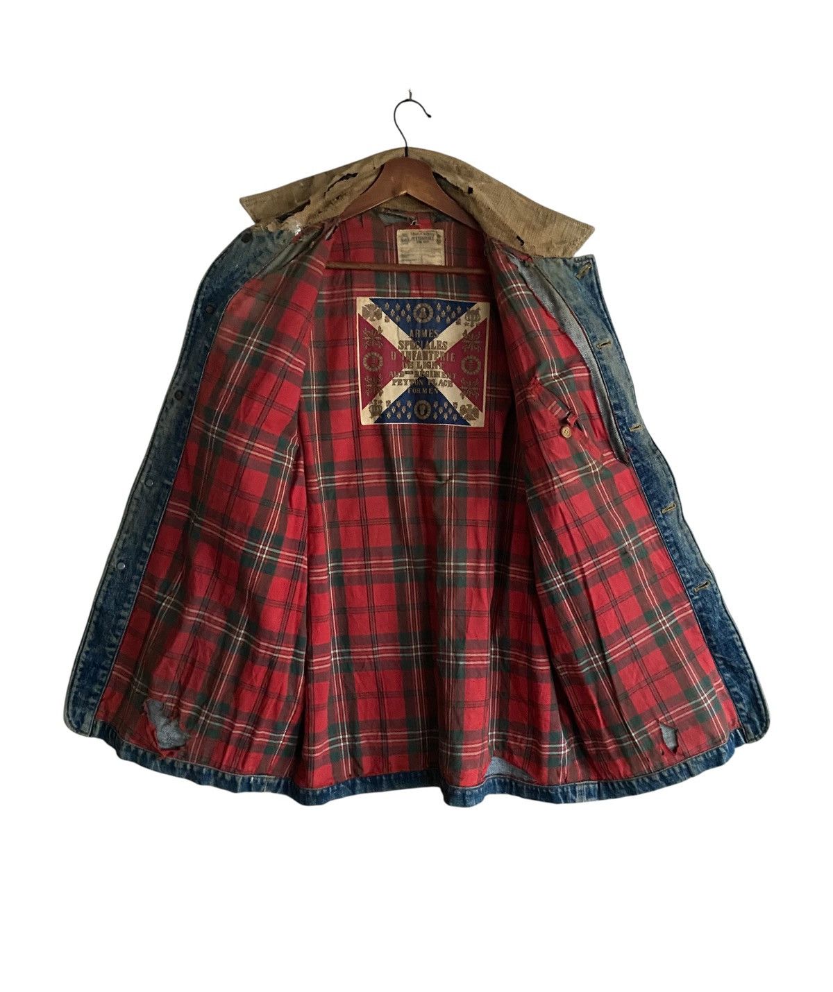 PPFM Rare Vintage Japanese Brand PPFM Denim Chore Jacket 1990s Size US M / EU 48-50 / 2 - 3 Thumbnail